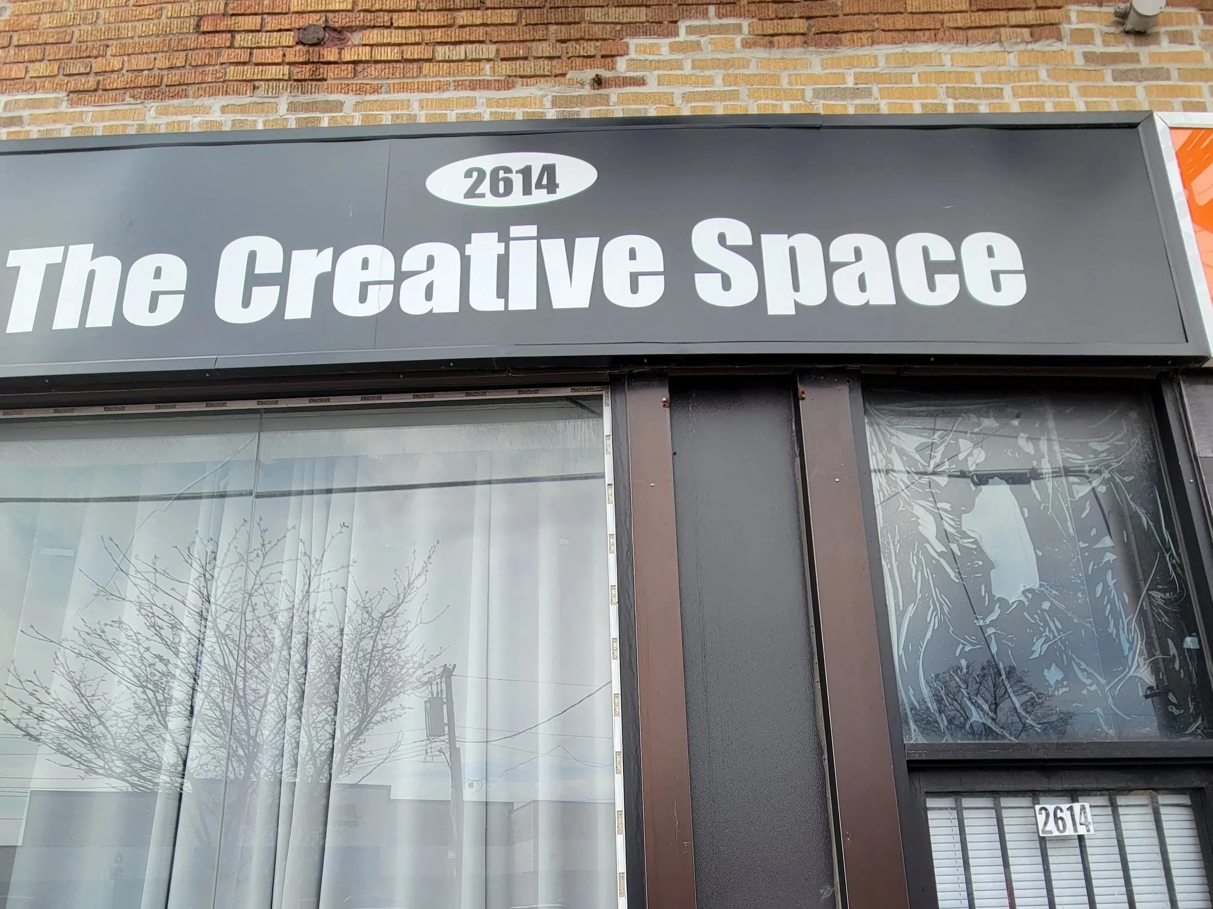 Image of The Creative Space storefront in the Bronx, New York