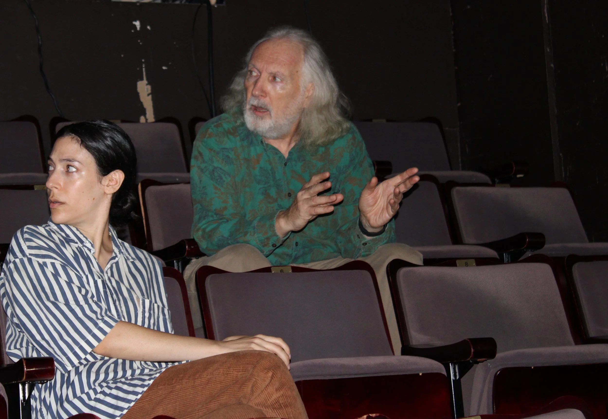 Pat (Teena Klein) and Six (Mark Peters.