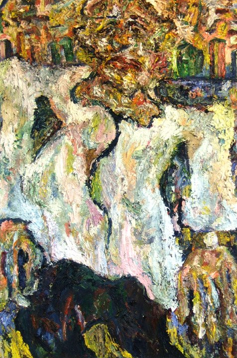 Sowore Omoyele, oil on canvas, 36" x 24", 2002.