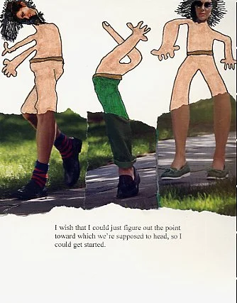 I wish I could just figure out the point toward which we are supposed to head, so I could get started.