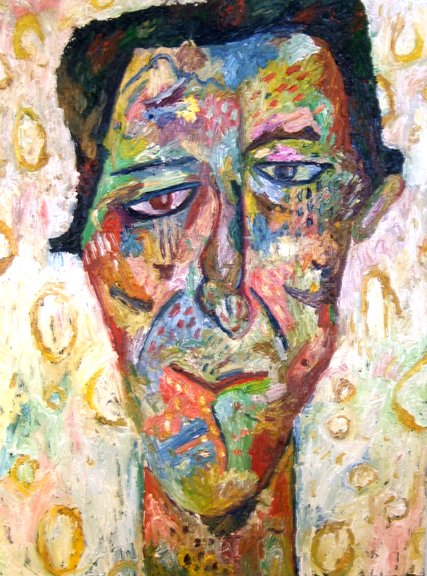 Leonardo Miranda, oil on canvas, 40" x 30", 2007.