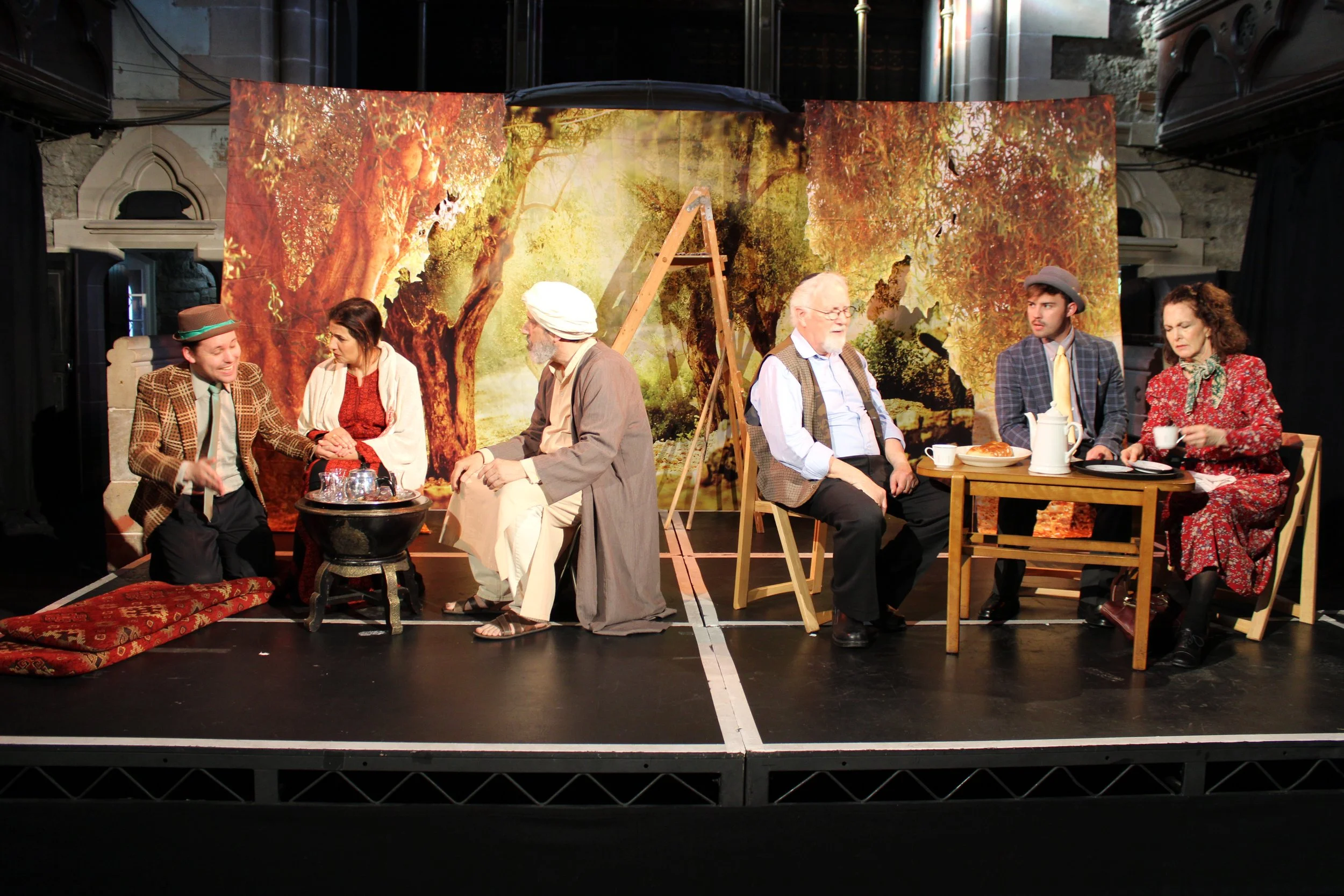 Whole Cast - Dinner Scene