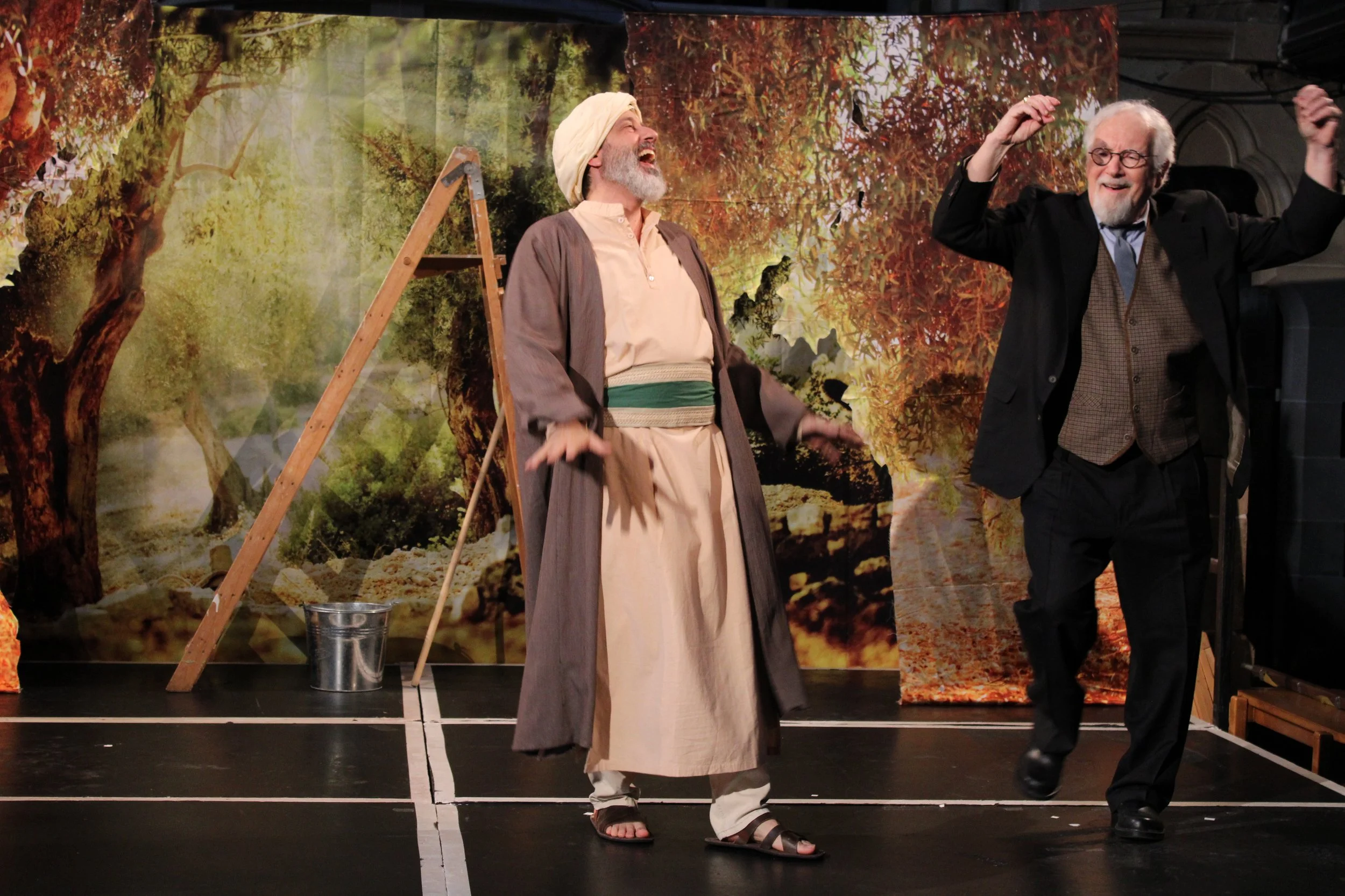 Amir (Mark Quiles) and Melke (Mark Peters)