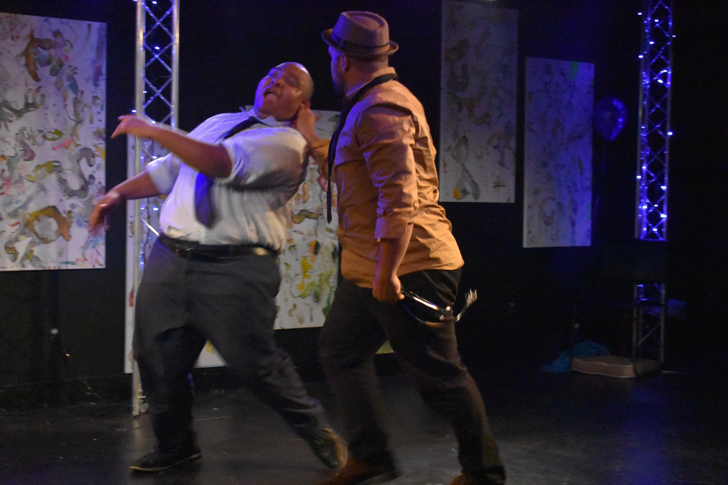 Duck (Shaquille Stewart) and Crumb (James Nelson)