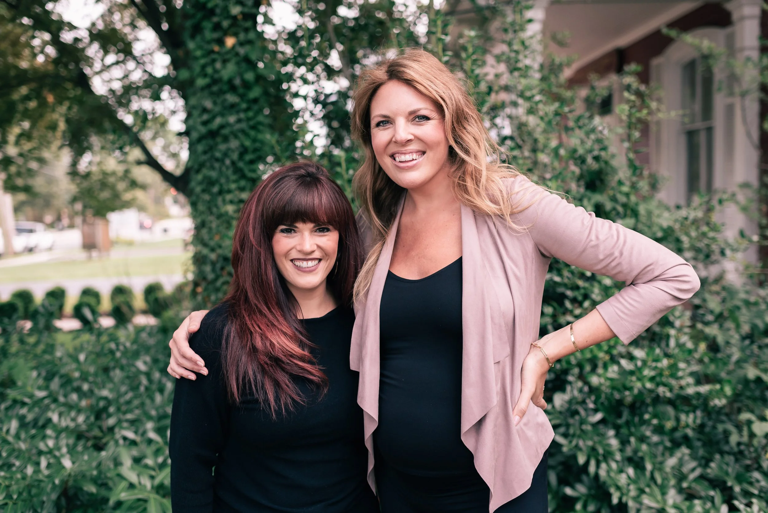 A photo of the therapists and owners of Aspera Therapy in Red Bank, NJ. Aspera is a group therapy practice specializing in trauma and couples therapy.
