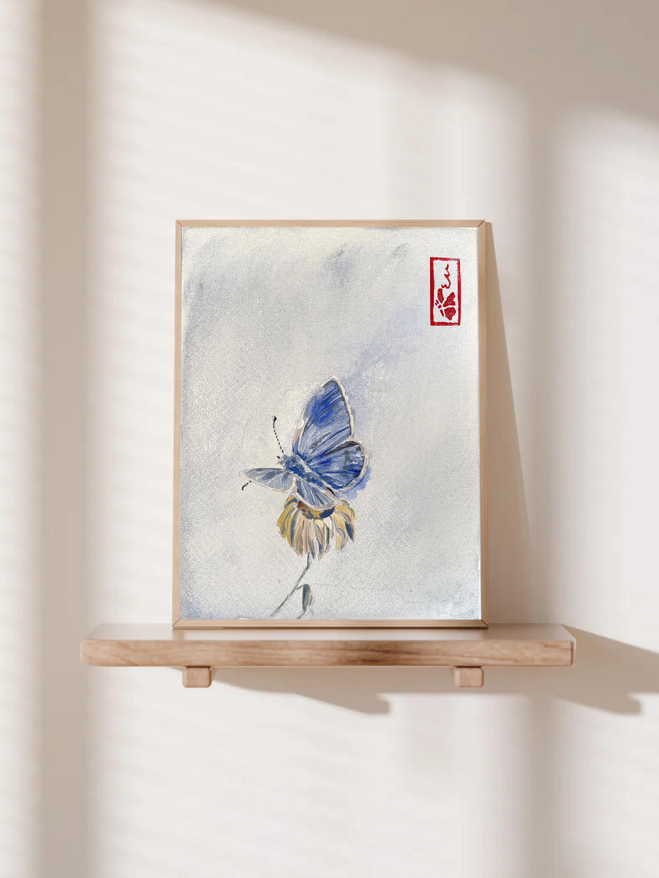 Mission Blue Butterfly - Conservation Mini Print