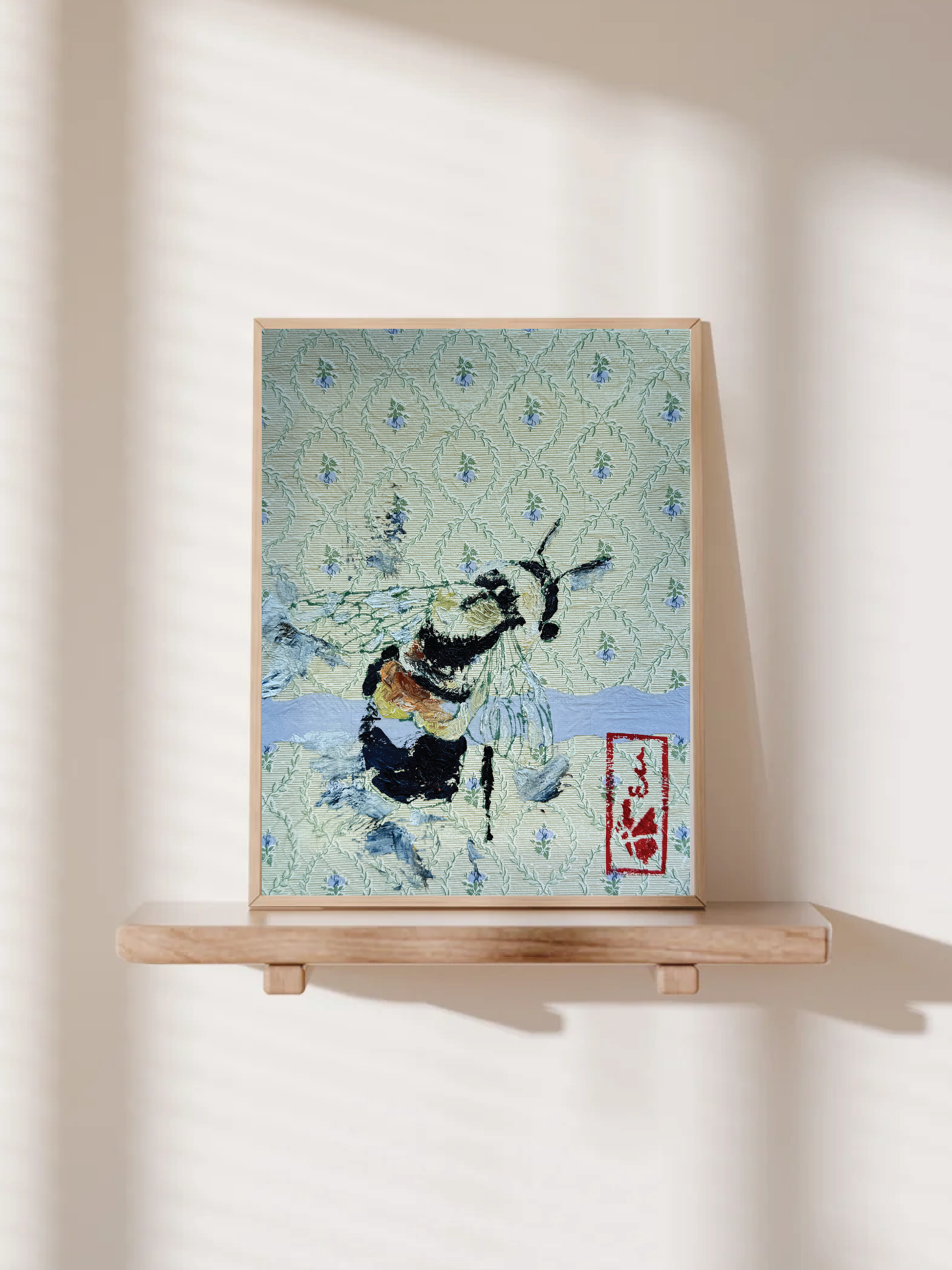 Rusty Patched Bumble Bee - Conservation Mini Print