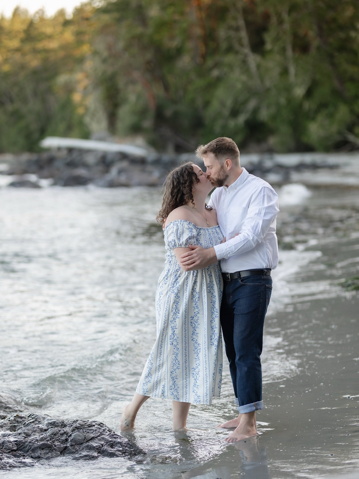 Previews from our beautiful evening Engagement Session with Alycia and Linden. Sun, sand and a whole lotta love. 💕 A gorgeous couple inside and out. We will be photographing their wedding this coming Summer. 
*
*
#EngagementPhotography
#VancouverIsl