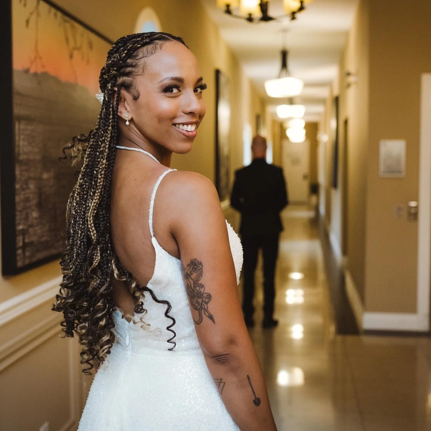 Ready for the first look 😍 Makeup by @makeupartistrybytrish Venue @prestigeoceanfrontresortsooke