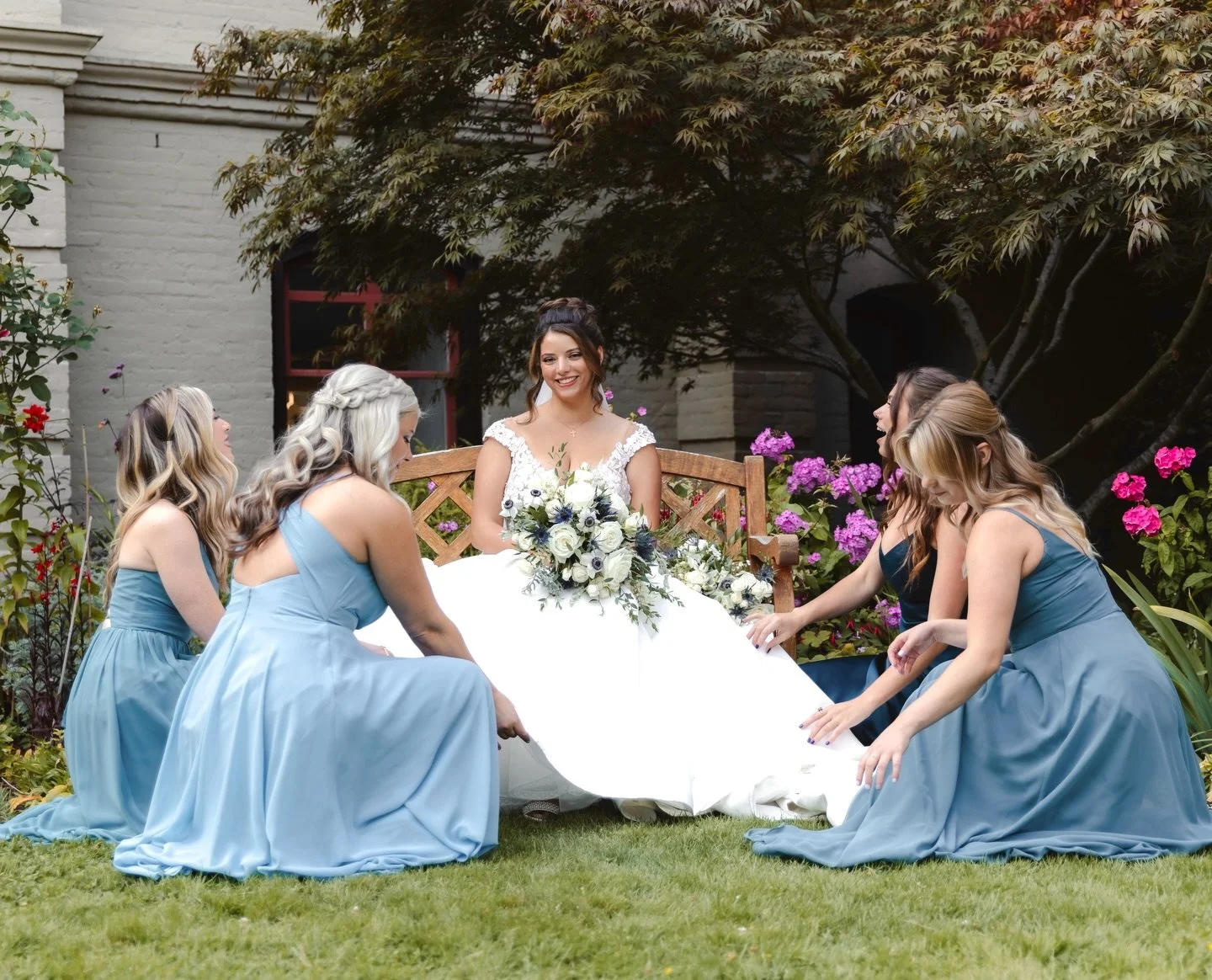 In the gardens of Saint Annes. From Anthony &amp; Michelle ❤️