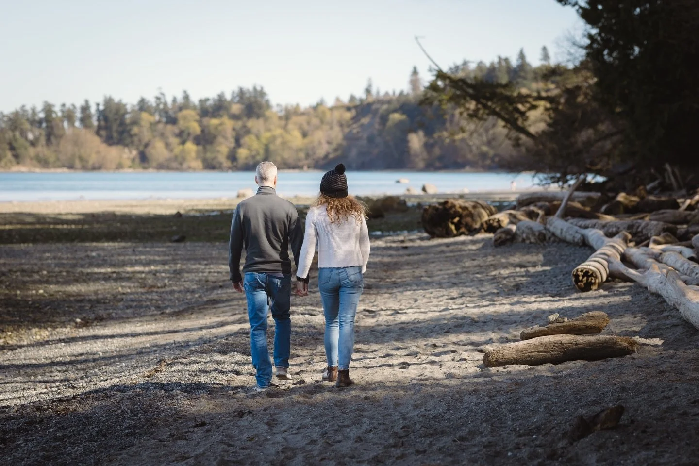 Spring showed up on Vancouver Island, and we are not complaining.

This is the season we look forward to all year &mdash; the light softens, everything turns green, and couples start thinking seriously about their engagement photos. We&rsquo;re here 