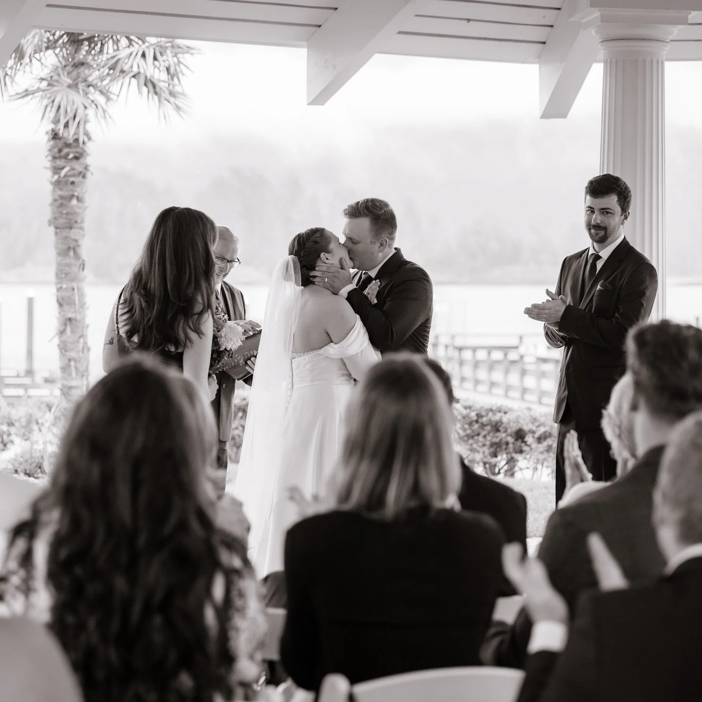 Sealed with a kiss 🥰 @prestigeoceanfrontresortsooke #bcweddingphotographer #weddingphotography #westcoastwedding #vancouverislandphotographer