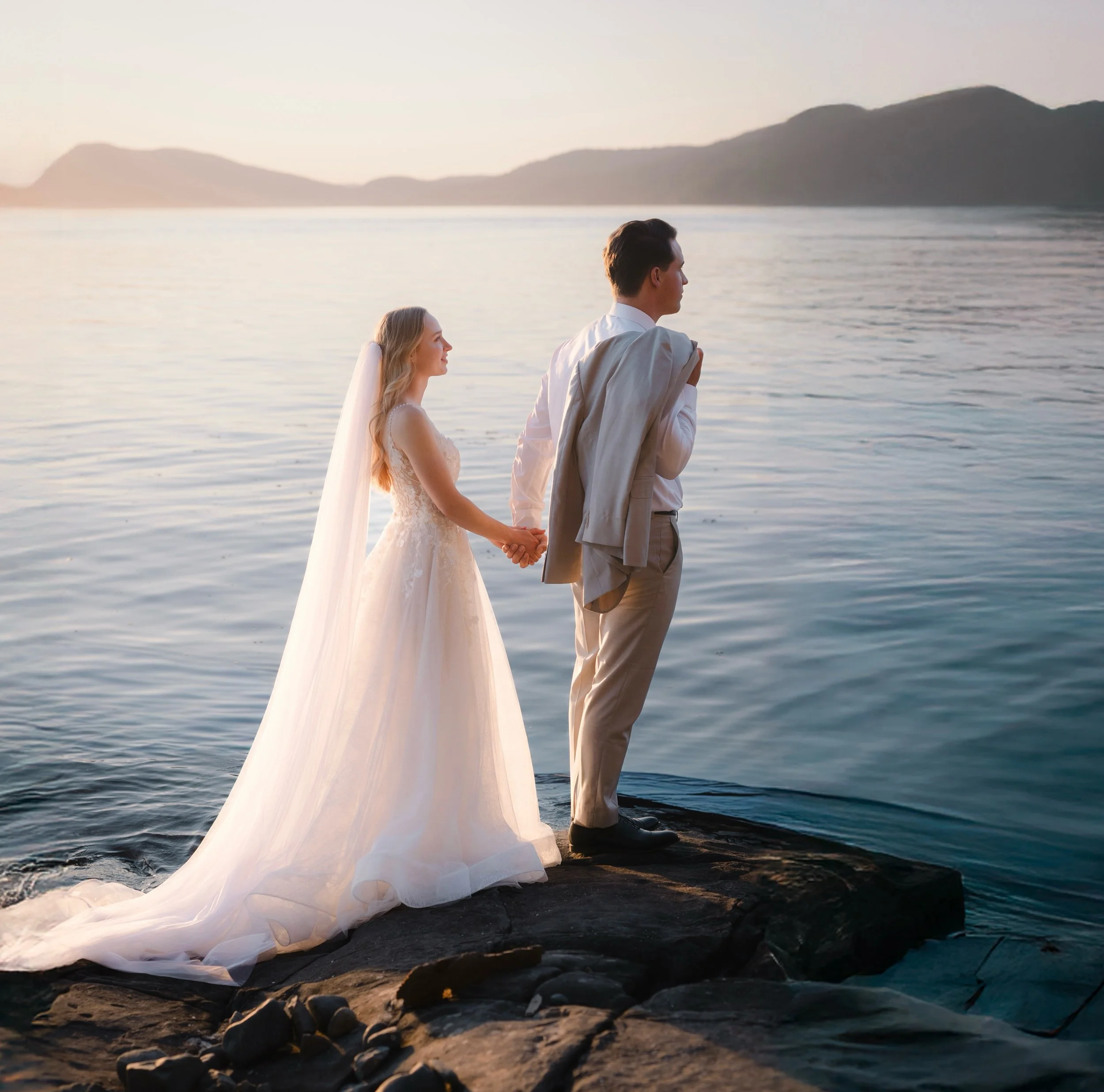 The kind of photo that reminds you how it all actually felt. From Stephanie and Colin. #weddingphotography #westcoastwedding #bcweddingphotographer #canadianweddingphotographer