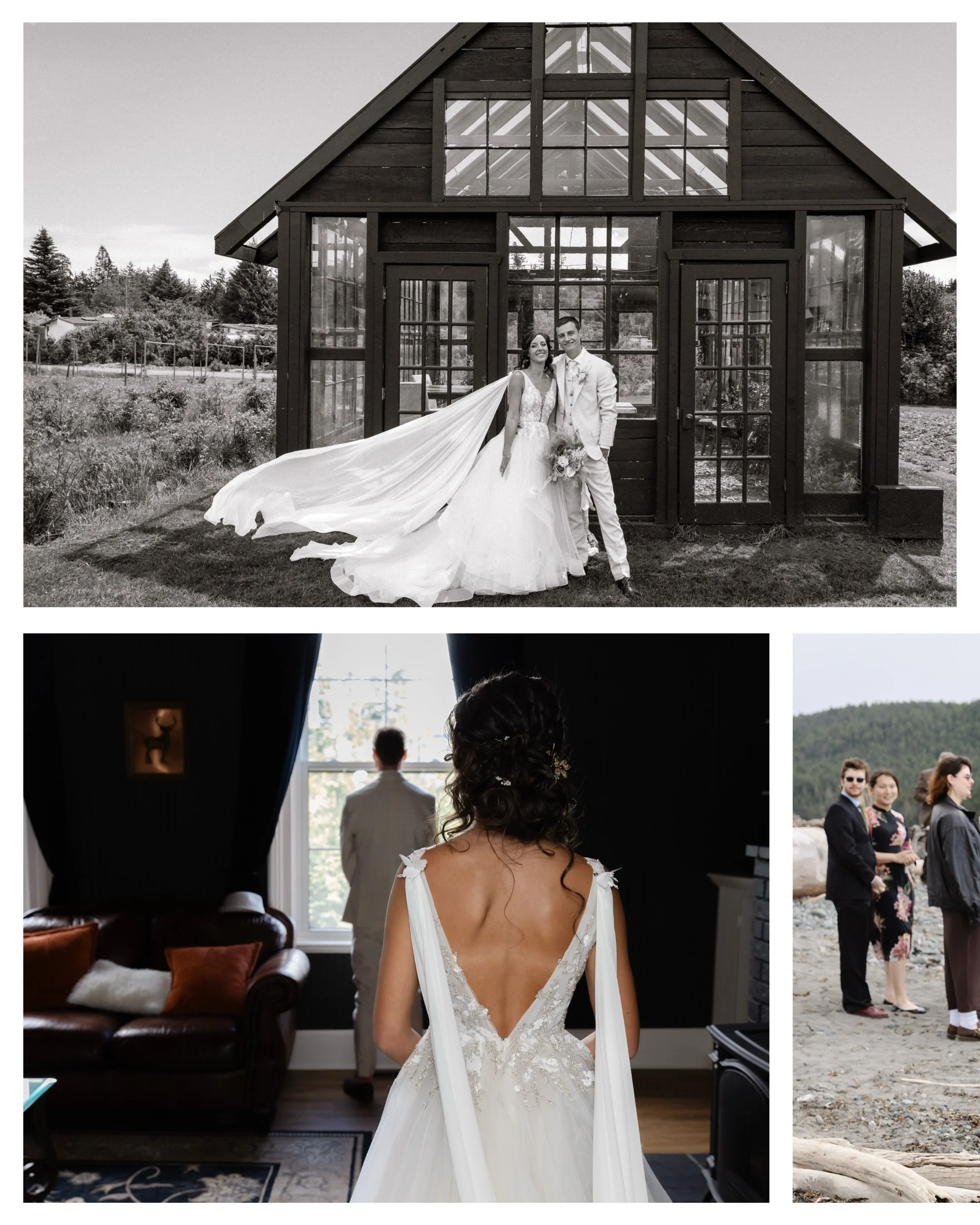 Julia and Raymond, from their Previews gallery. 

Morning Venue @woodsidefarmsooke Reception @sookeharbourhouse 
Makeup by @costa_chic 
Hair by @nataliawedding.bc 
DJ @djislandrob 

#lindseymillarphotography #westcoastweddings @rockymtnbride #vancouv