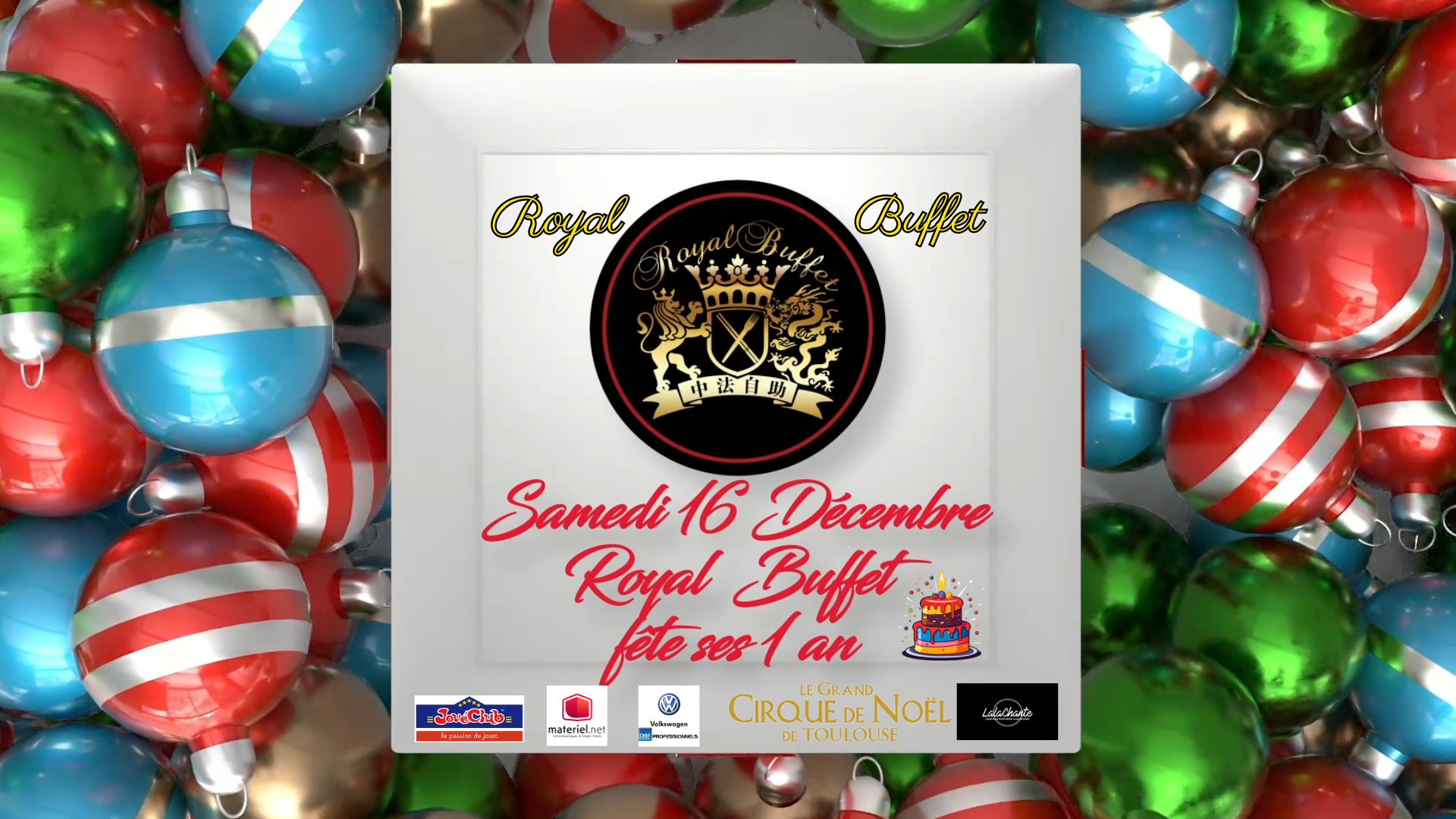 🎉🎈 Royal Buffet Toulouse Route d'Espagne fête ses 1an 🎈🎉