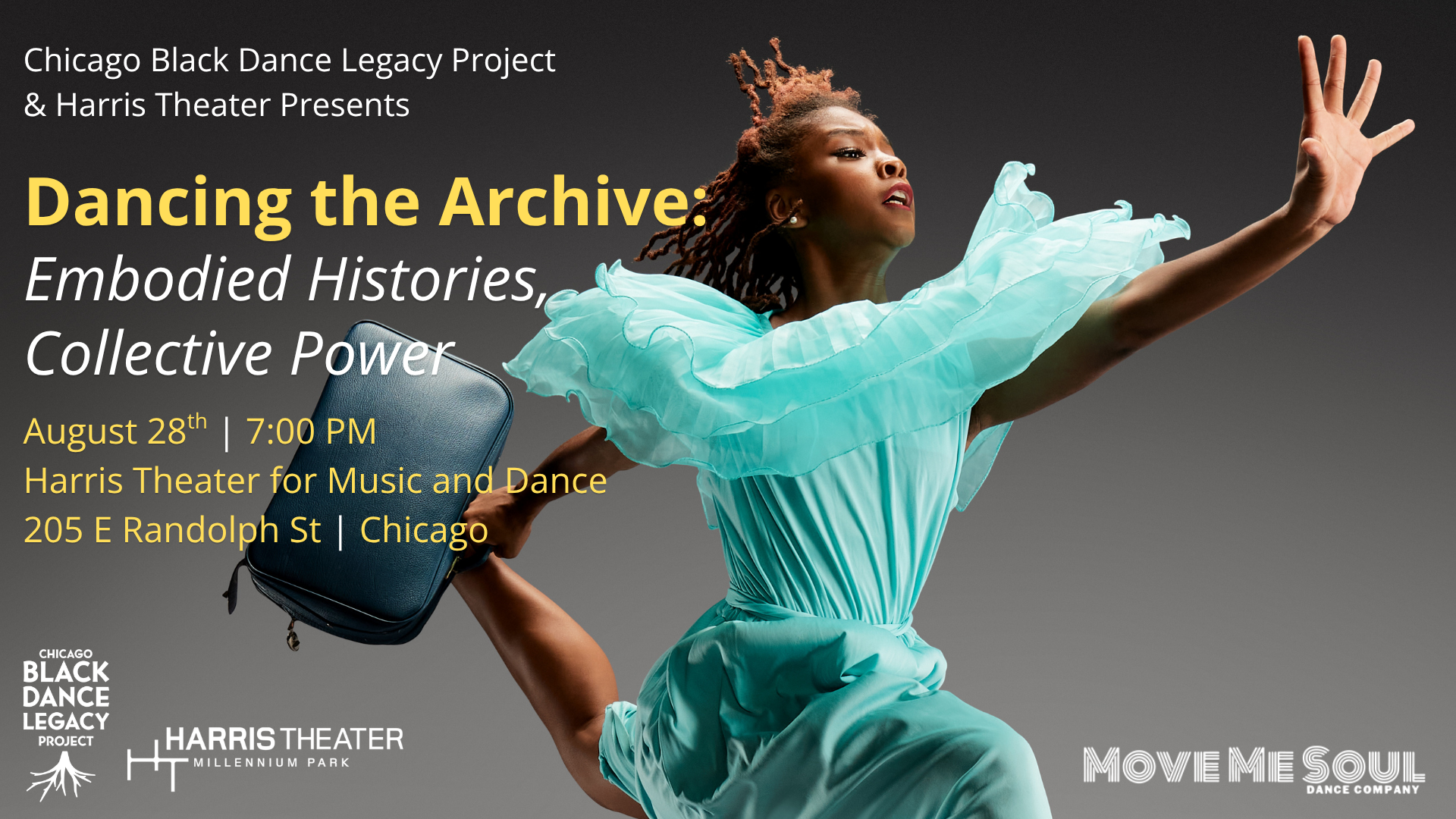 Chicago Black Dance Legacy Project presents Dancing the Archive: Embodied Histories, Collective Power
