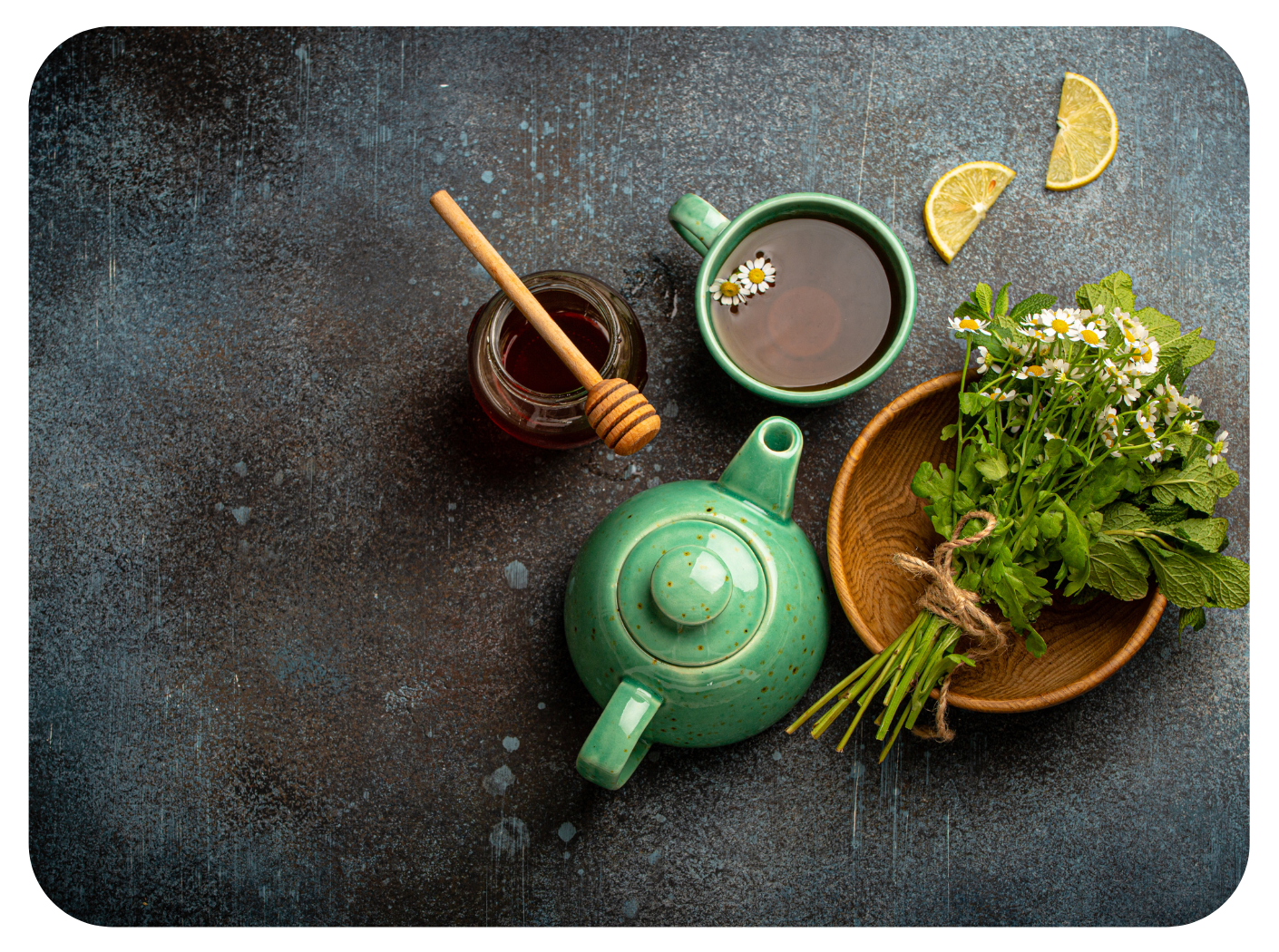A citrusy herbal tonic to cleanse the lungs
