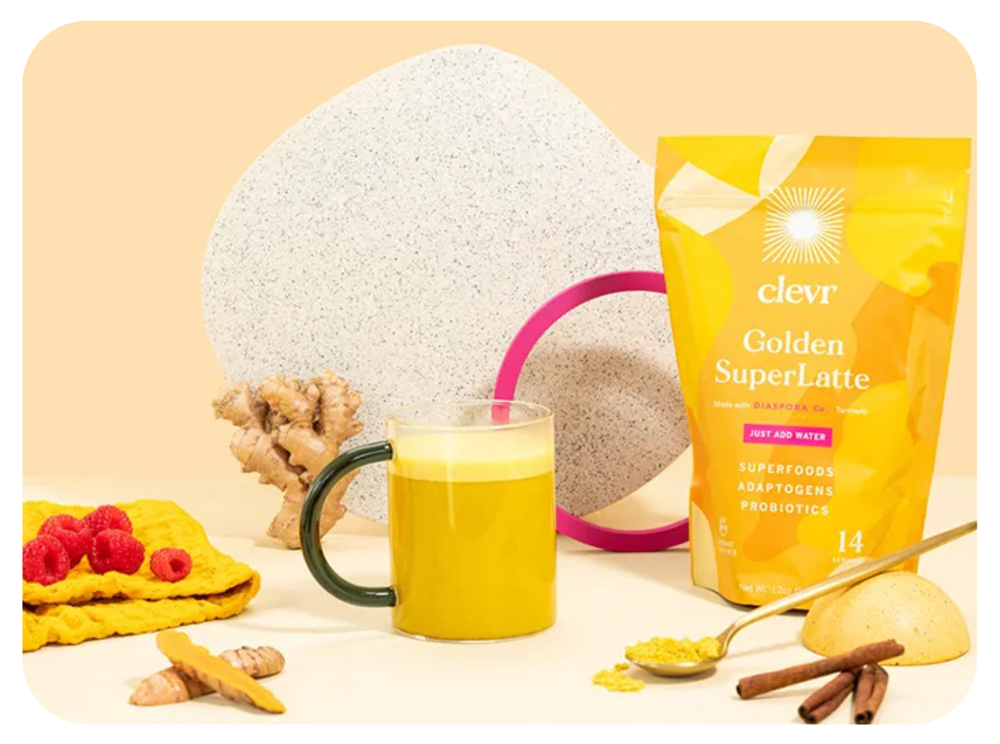 A Golden Latte For Stress & Inflammation