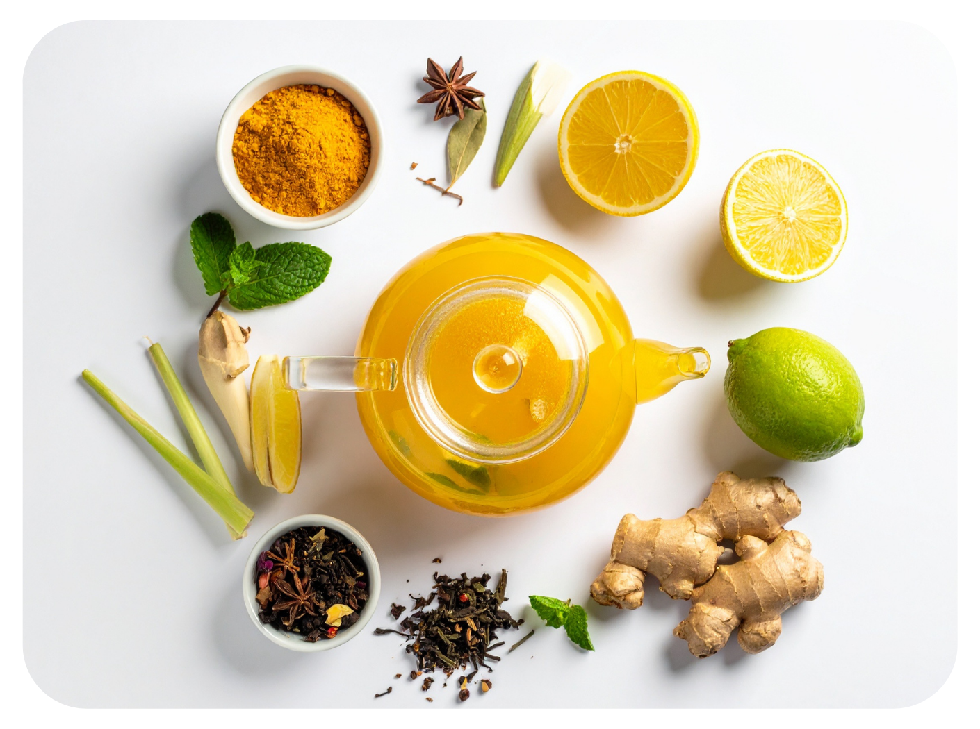 A citrusy herbal tonic to cleanse the lungs