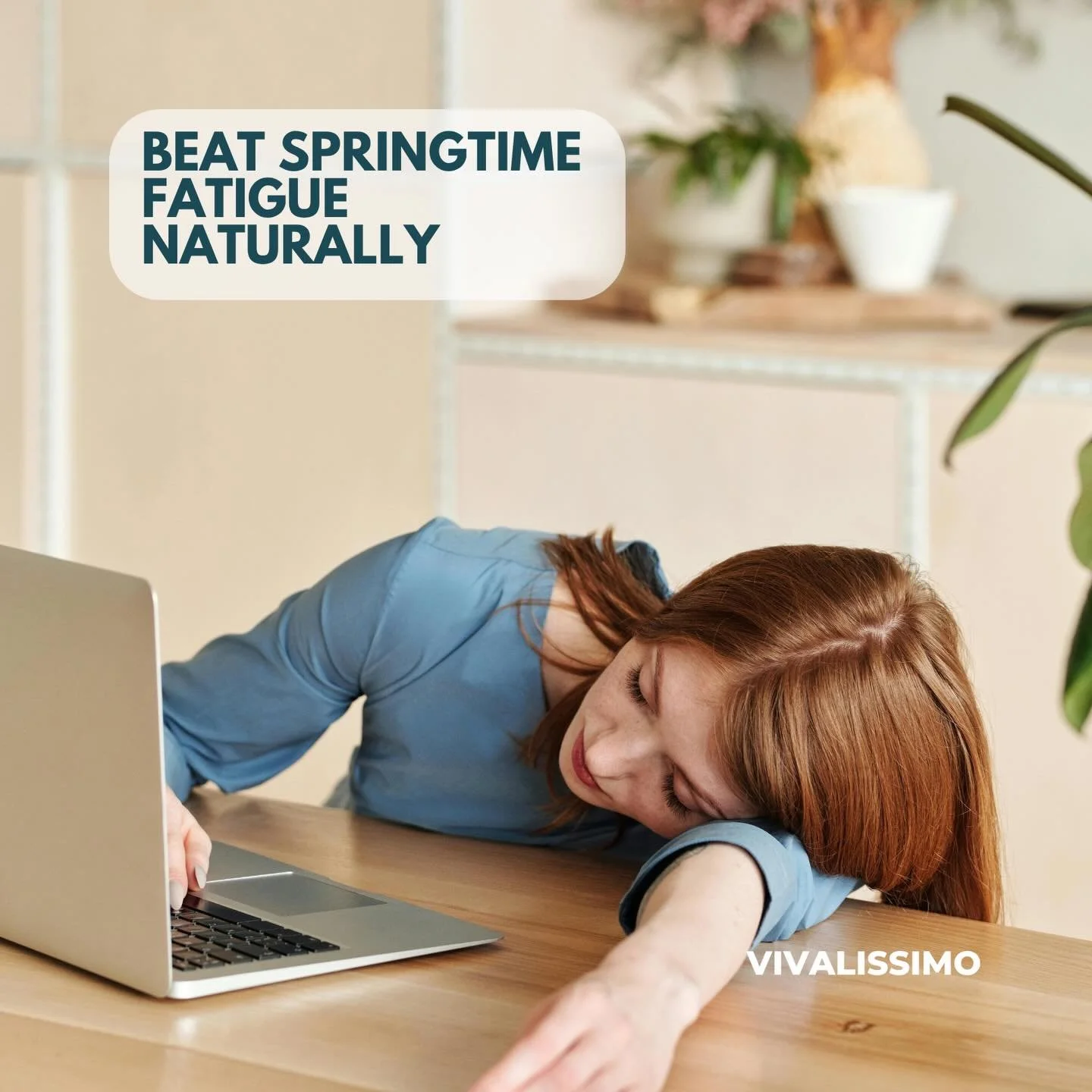 Spring fatigue is real. As daylight increases, hormonal shifts can disrupt energy levels leaving us feeling unexpectedly tired. Discover natural ways to rebalance and boost energy this season. Link in Bio. #adaptogens #mentalhealth #hormonalbalance
