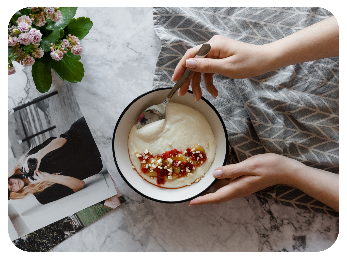 Heart Warming Semolina for a Proteinic Breakfast
