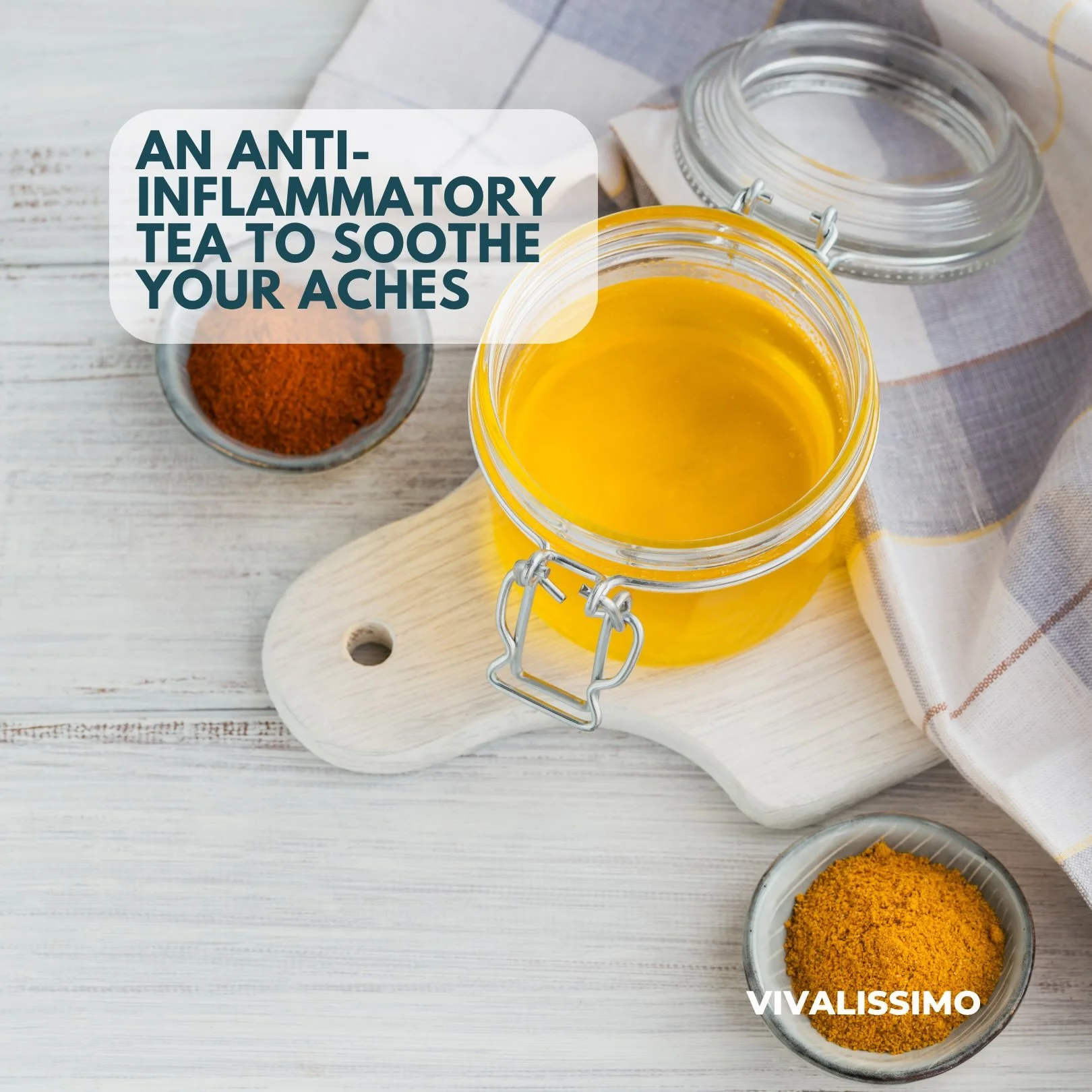 This simple, tasty and soothing tea is made with just a few easy-to-find fruits and spices that may help ease muscle pain and reduce inflammation. Link in Bio. #adaptogens #functionalnutrition #antiinflammatory