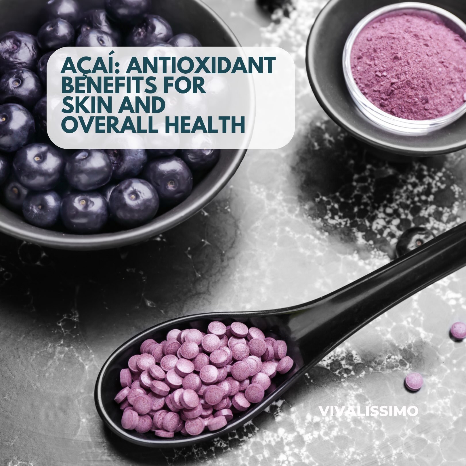Whether frozen or powdered, this antioxidant-rich superfood is a favorite &mdash; and for good reasons: A&ccedil;a&iacute; boasts 10x more antioxidants than most berries and offers superior absorption. Link in Bio. #functionalnutrition #adaptogens #a