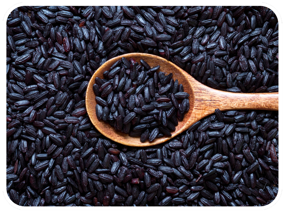A flavorful salad with forbidden rice — Vivalissimo