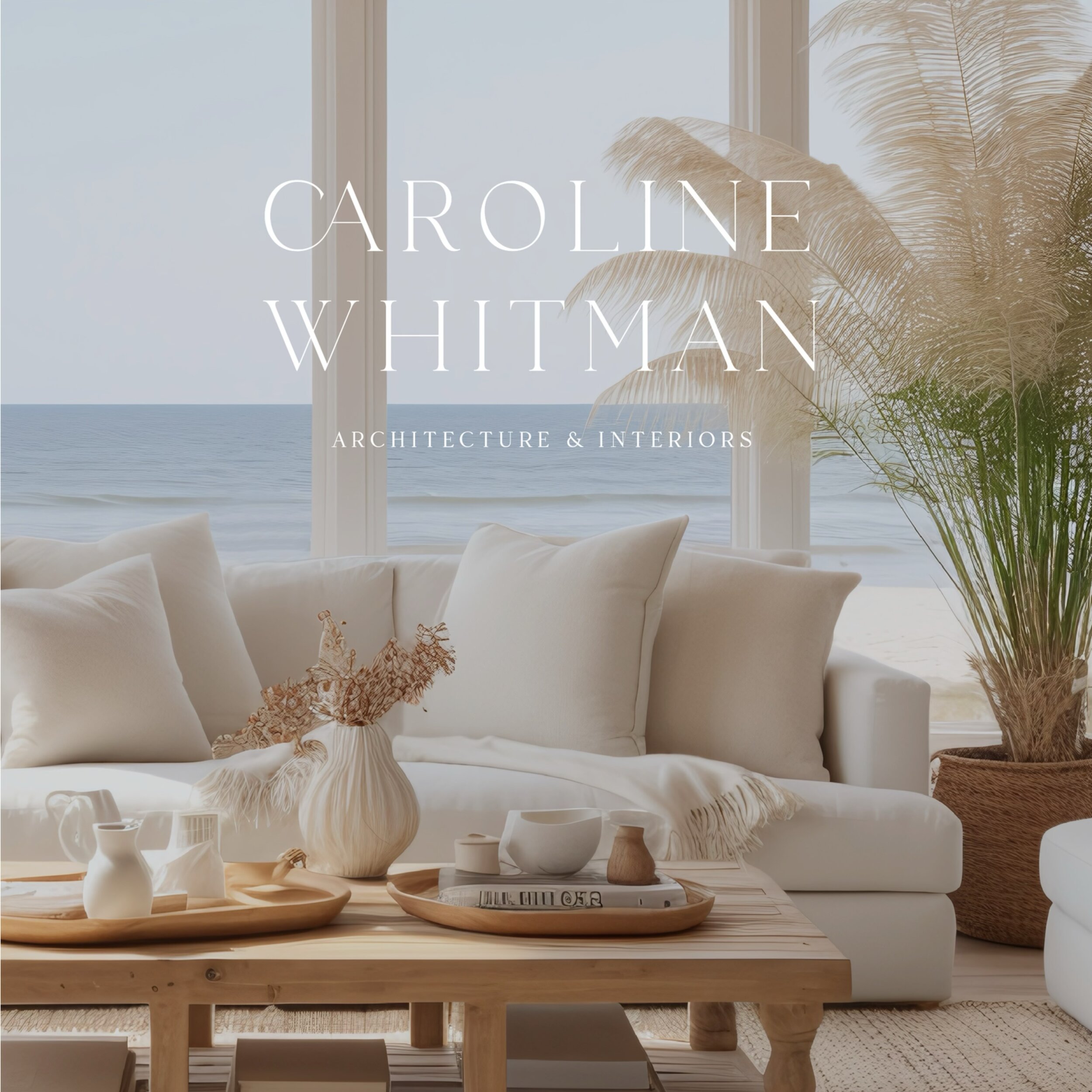 Caroline Whitman: A bespoke semi-custom brand kit meticulously crafted for interior designers, realtors, and interior decorators. Elevate your brand presence with timeless elegance and unparalleled sophistication paired with a coastal flare 🤍

Comme