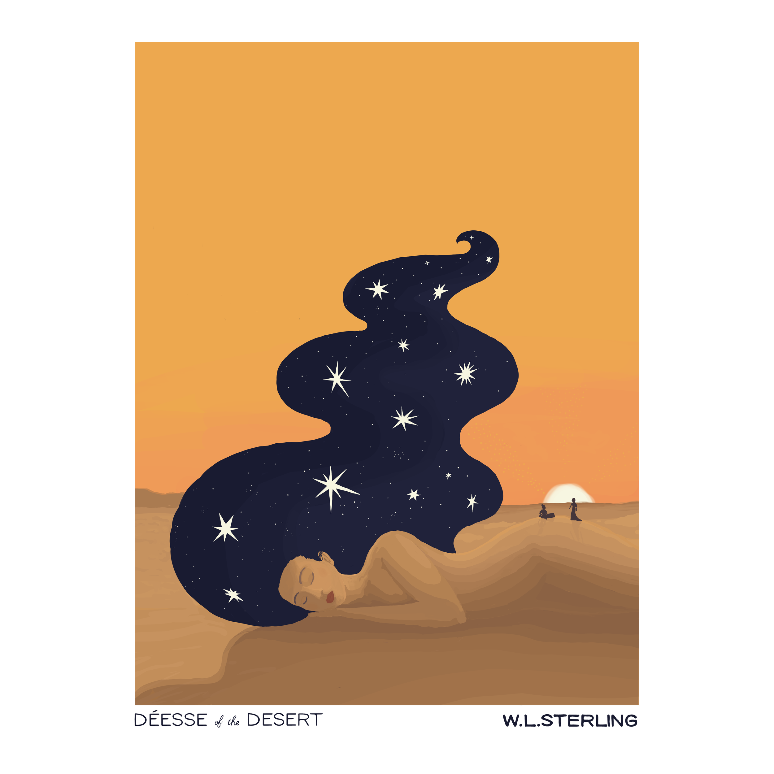 'Déesse of the Desert' Poster