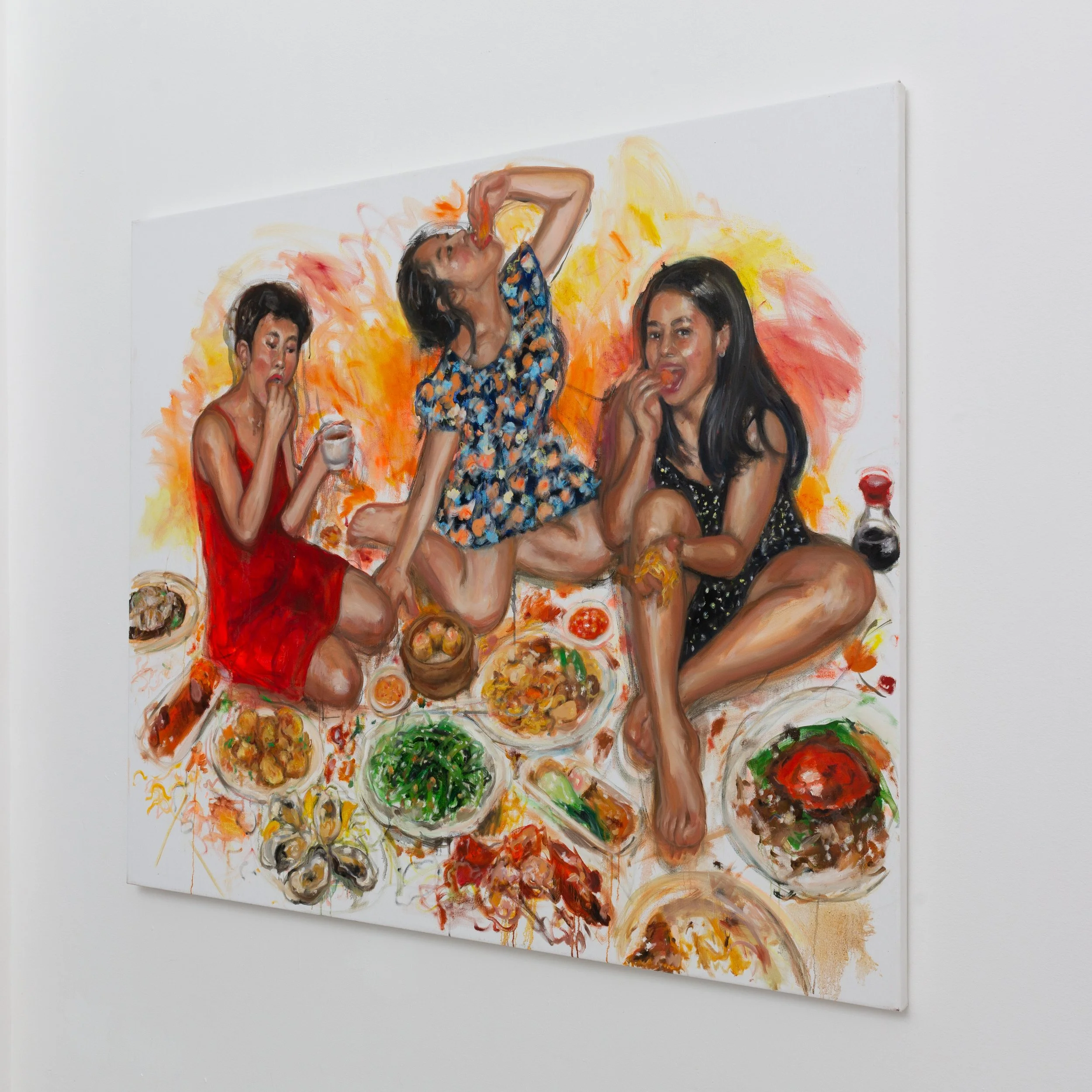 Lotus-Eaters (Install), indigo+madder, London, 2022 (Ben Deakin)