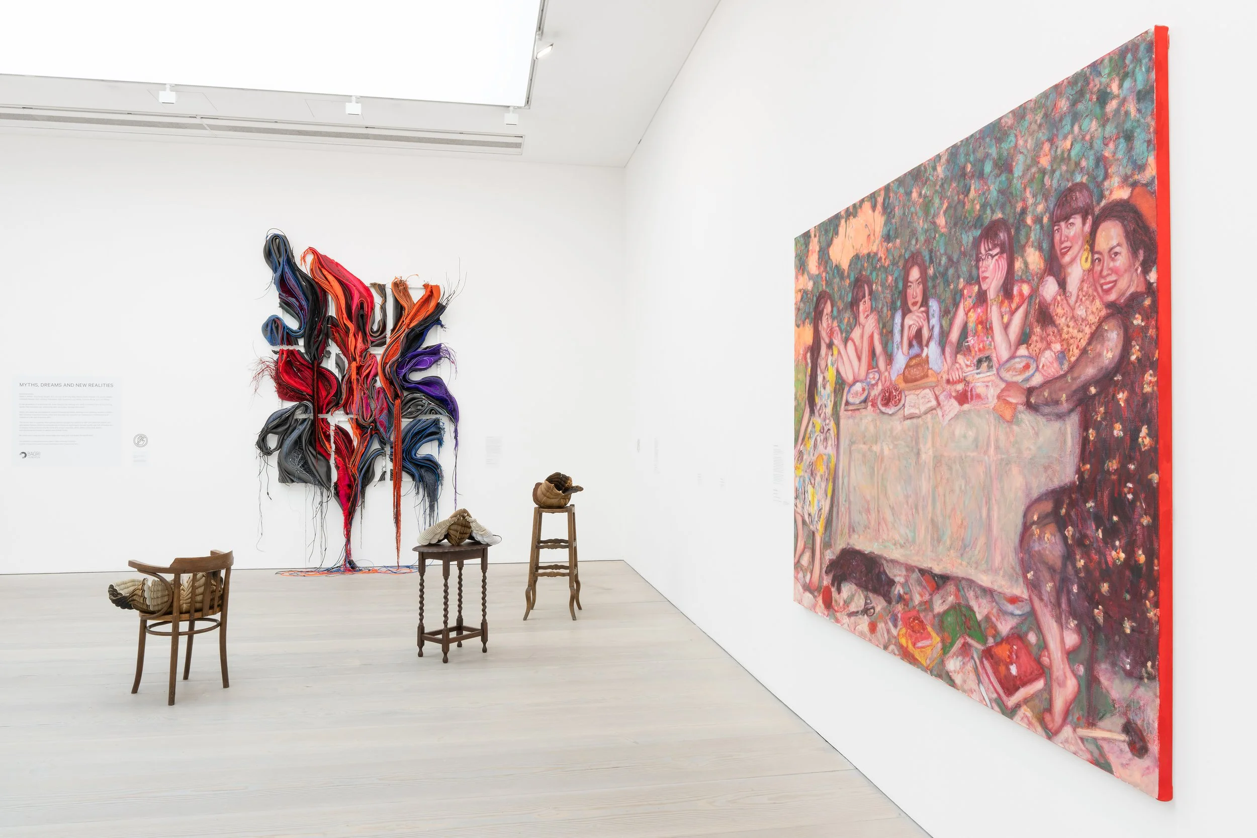 Install view, Myths, Dreams, and New Realities (Bagri Foundation), Saatchi Gallery, 2025