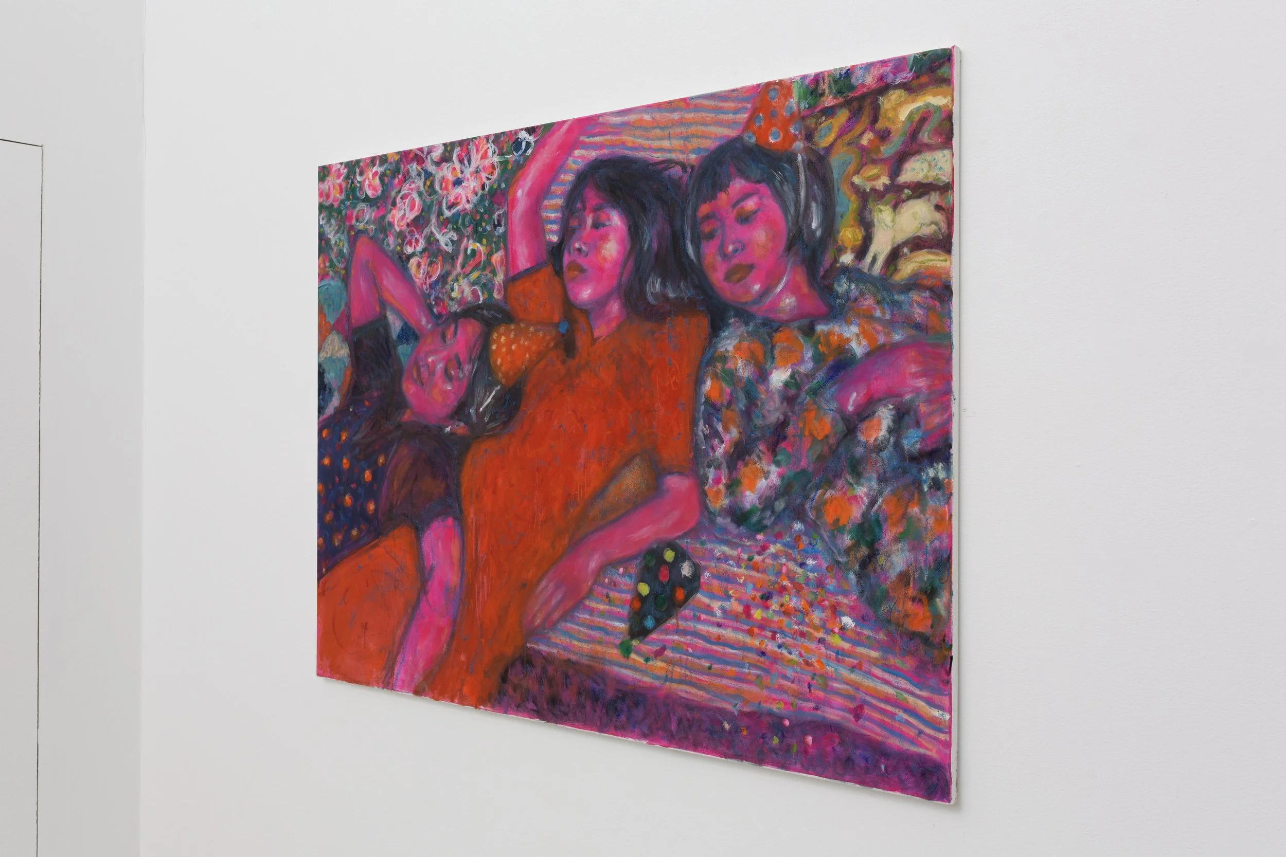 Lotus-Eaters (Install), indigo+madder, London, 2022 (Ben Deakin)