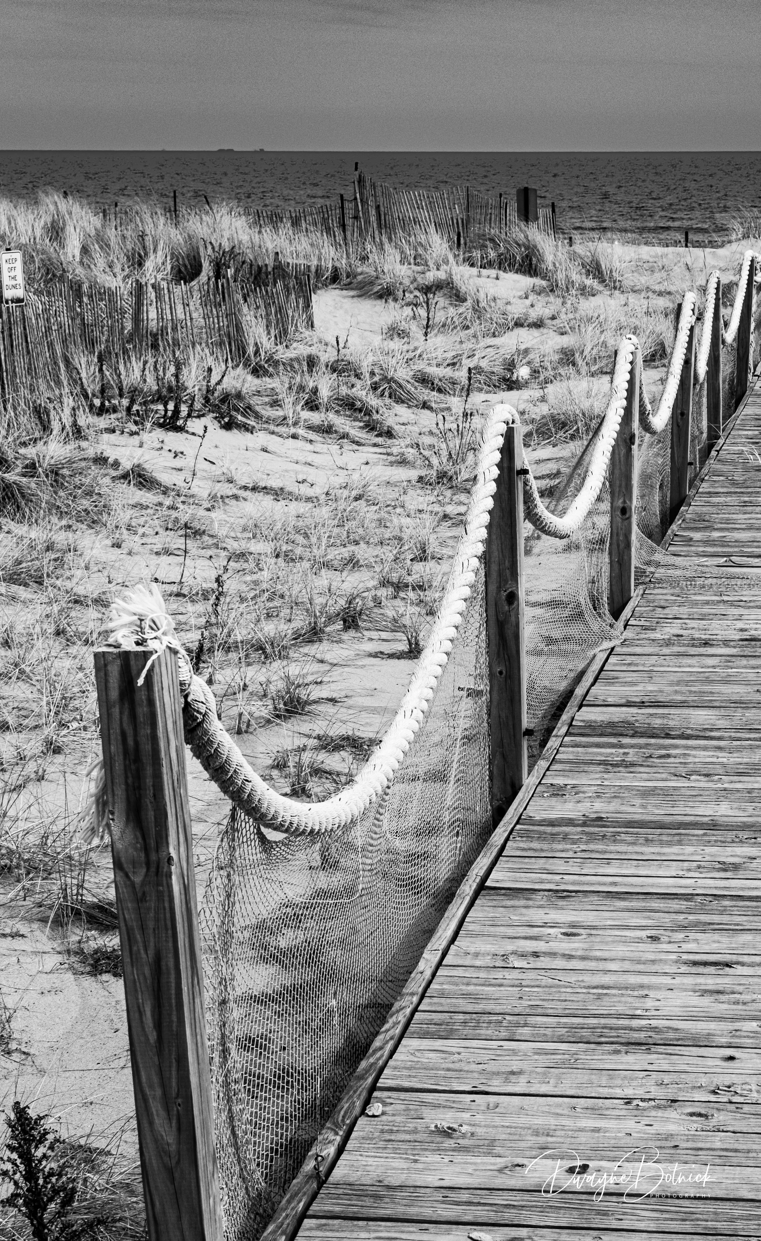 Walkway to Atlantic Ocean - Asbury Park