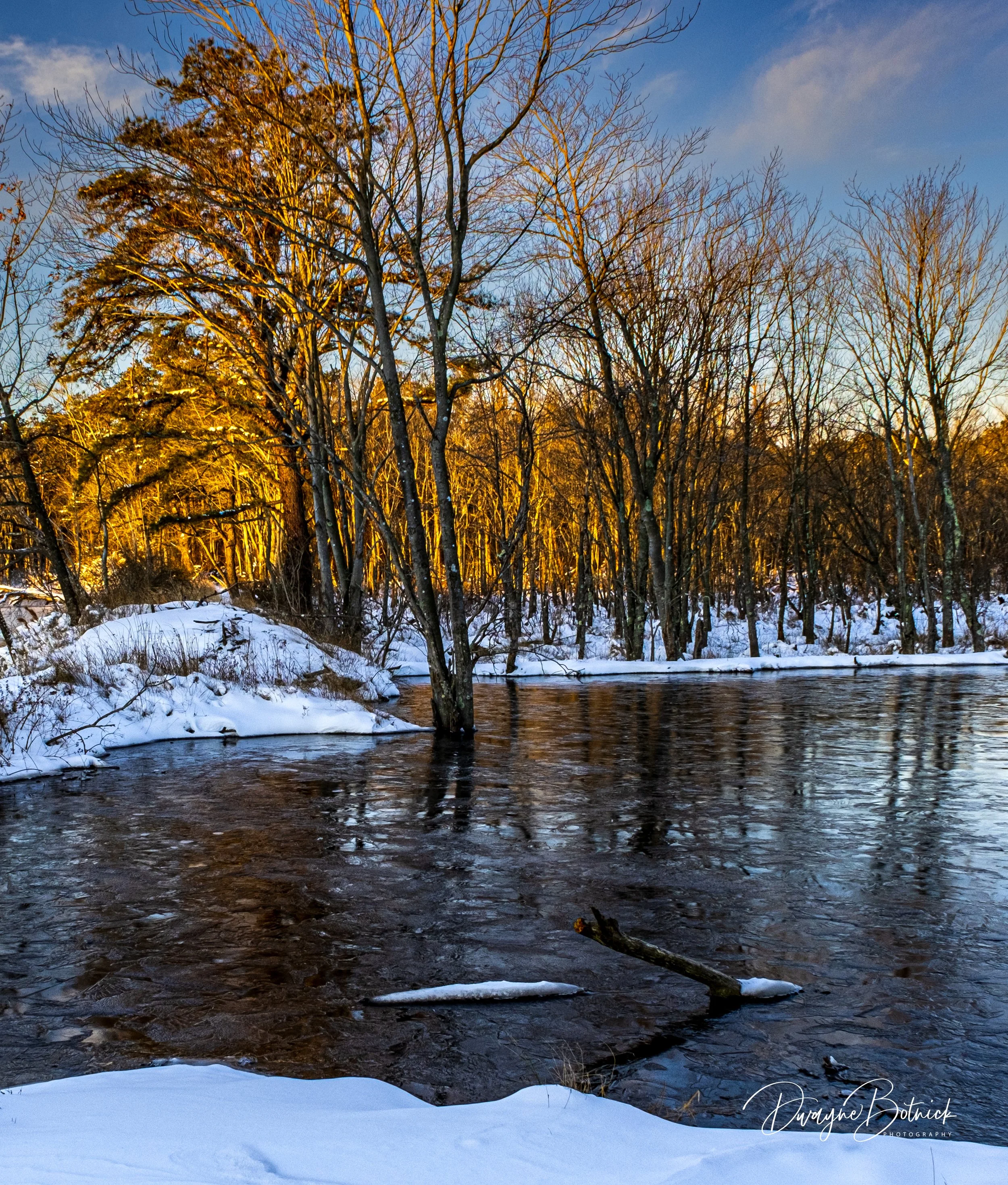 Frigid Morning at Black Run Preserve