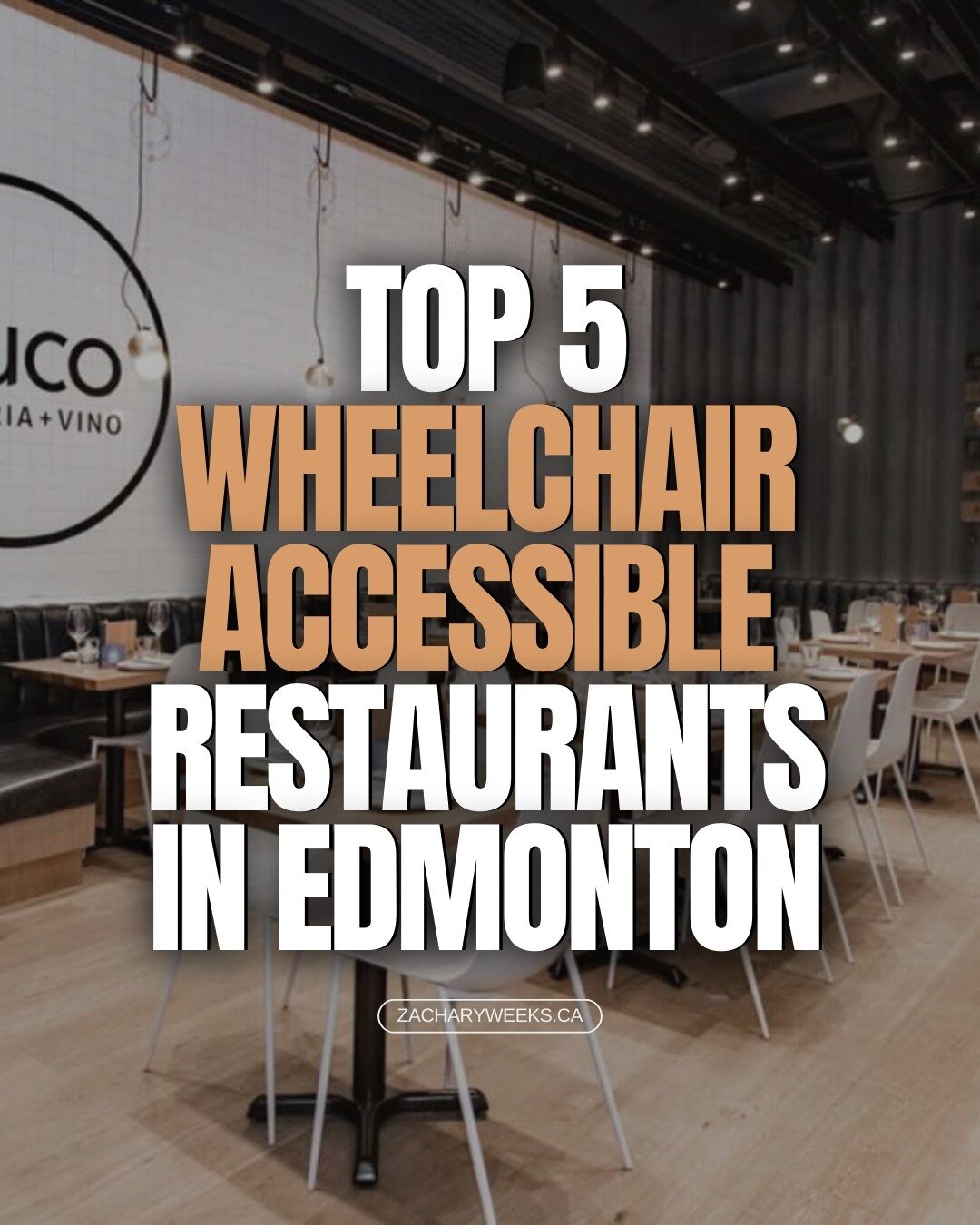 Happy to highlight Edmonton&rsquo;s top picks for wheelchair-accessible dining! Experience the best of inclusive dining with these gems, ensuring a delightful experience for all. 🍽️👏 

🍕 Buco Pizzeria + Vino Bar - Epcor Tower
Dive into Italian del