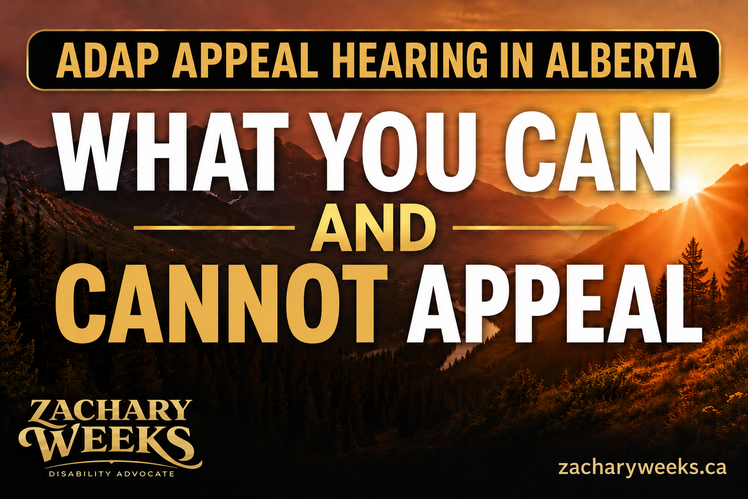 ADAP Appeals Explained: What Albertans with Disabilities Need to Know