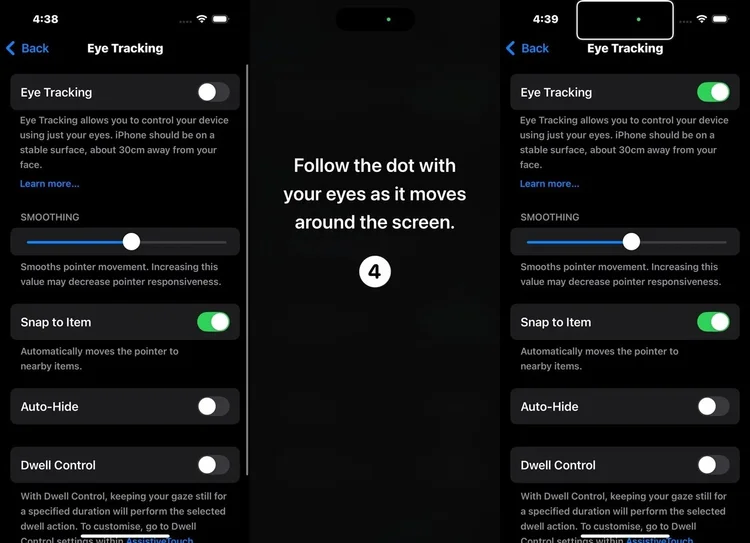 How to Set Up Eye Tracking on iOS 18 Beta for iPhone and iPad | Step-by ...