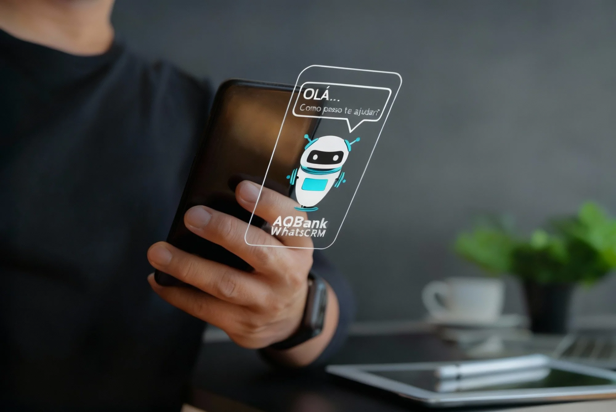 AQBank WhatsCRM: integração inteligente para acelerar vendas e melhorar o atendimento