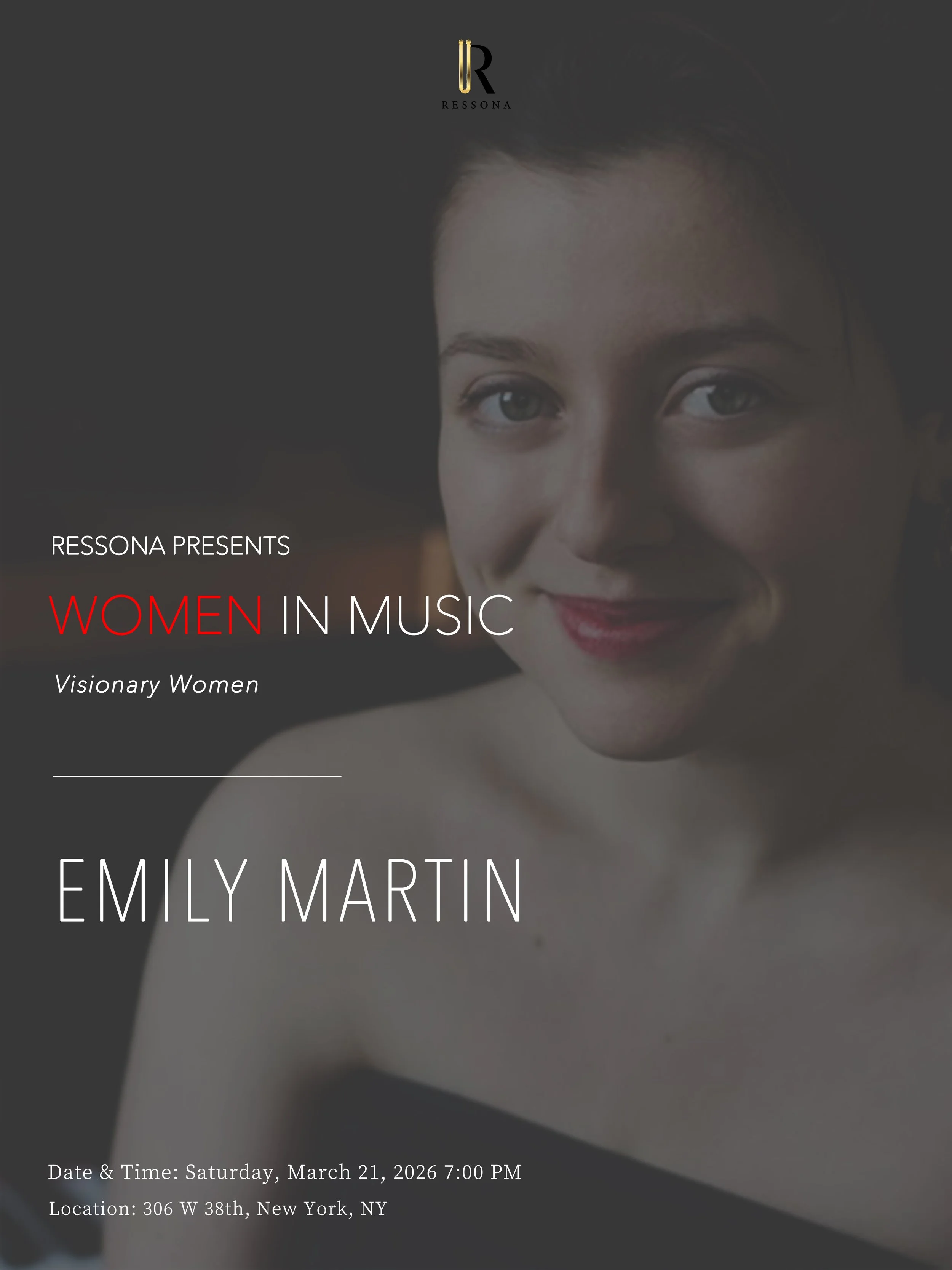 RESSONA Women in Music Series | Emily Martin