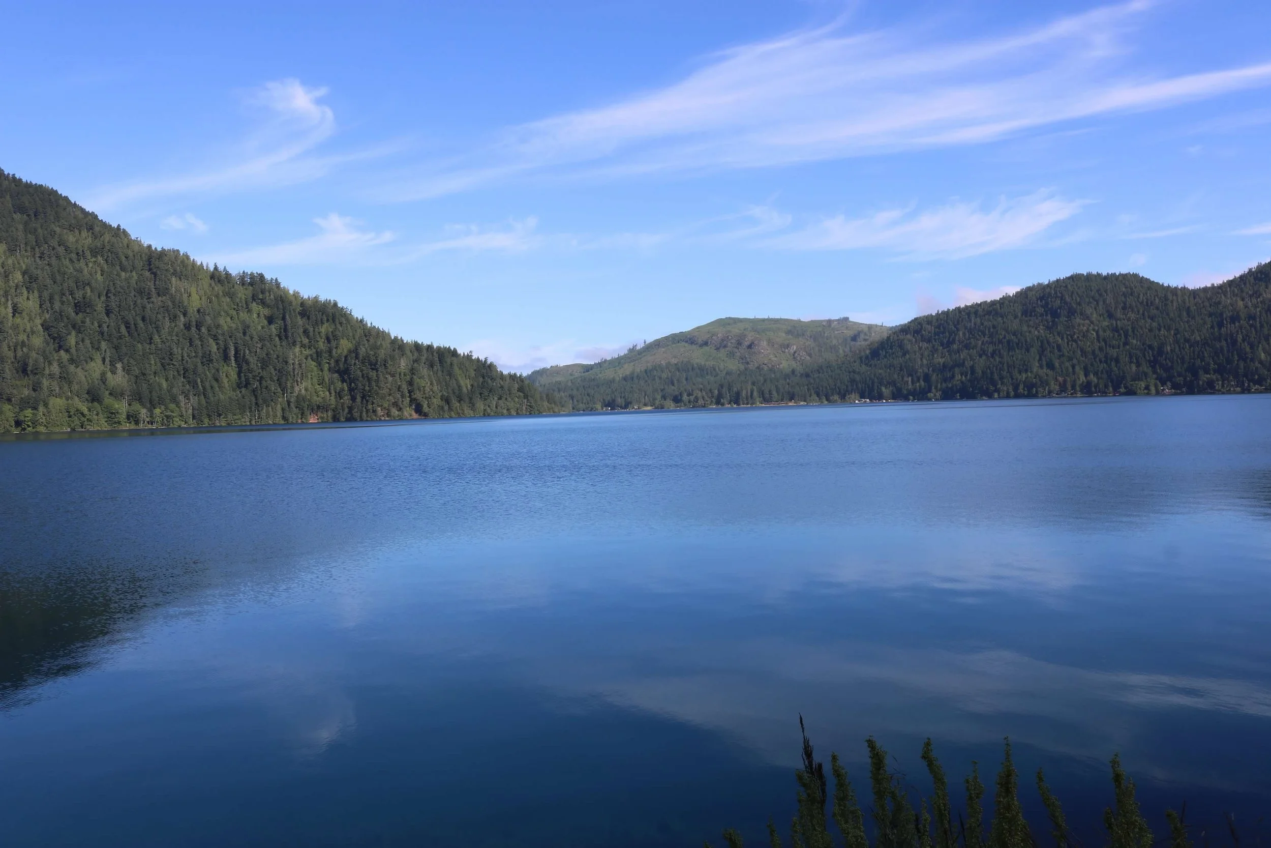 Lake Crescent Olympic National Park in Clallam County, Washington