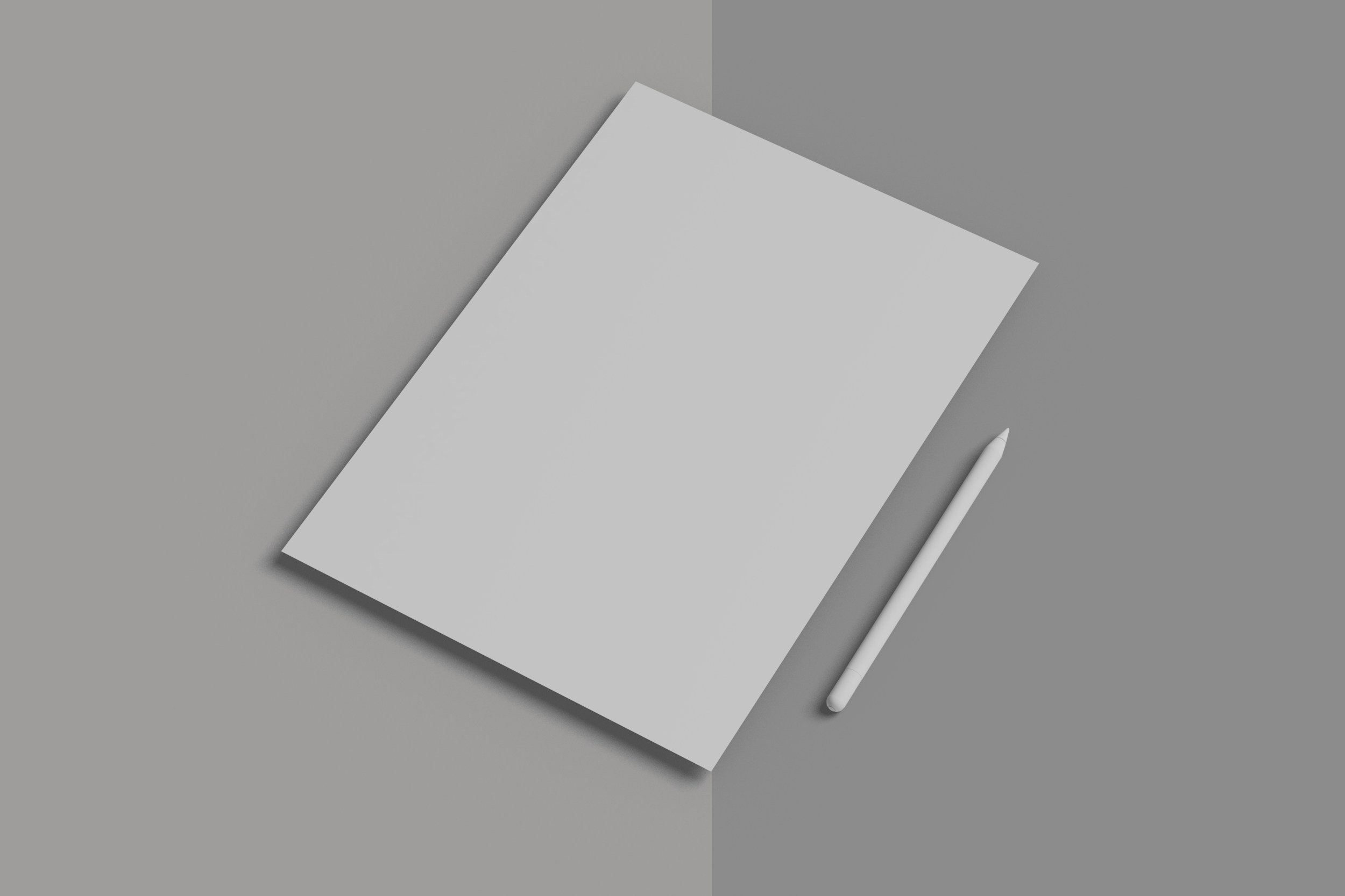Blank paper and pen representing structured ASD autism assessment report for psychiatric review