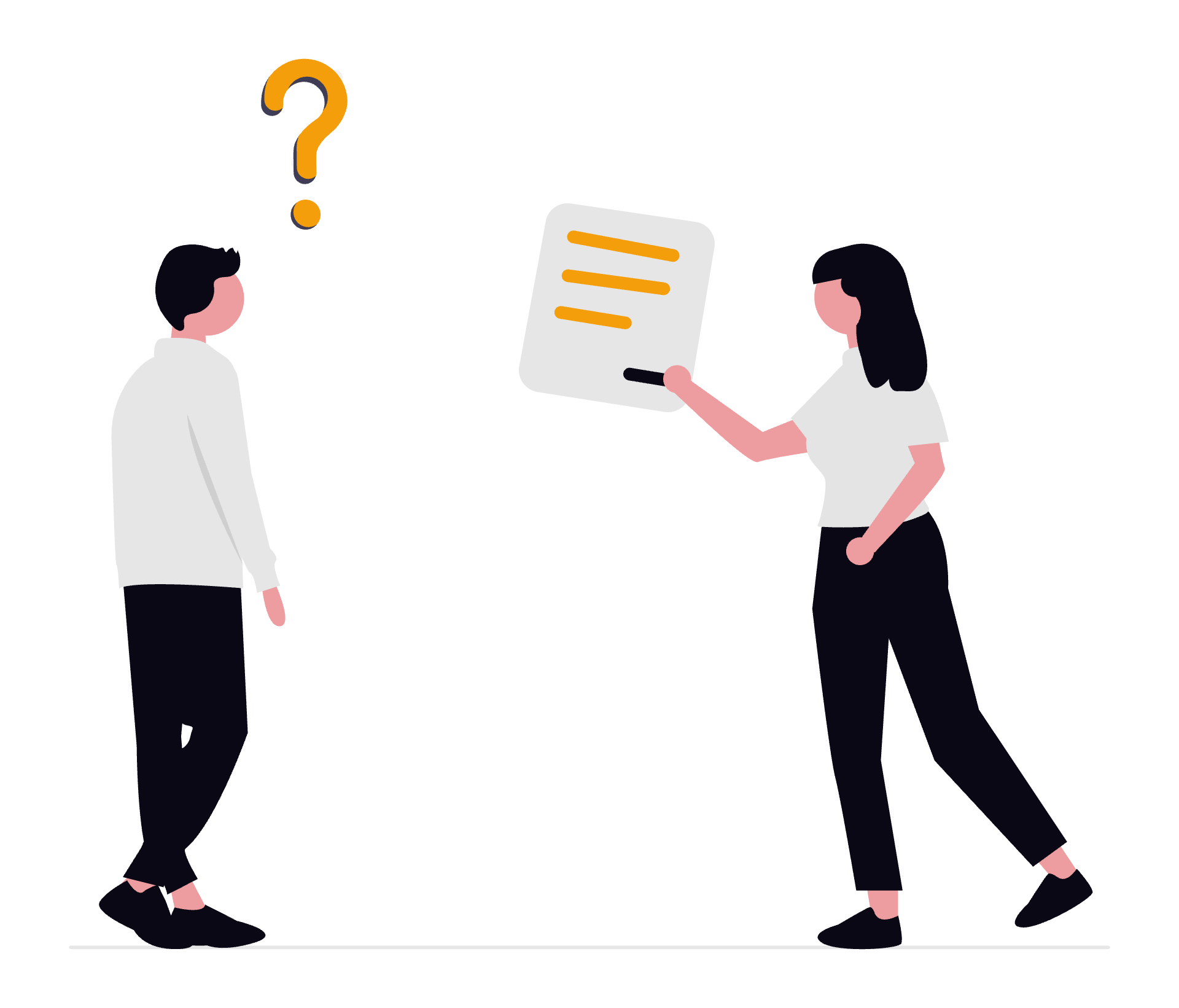Illustration representing psychological assessment process and clarity through clinical report and consultation