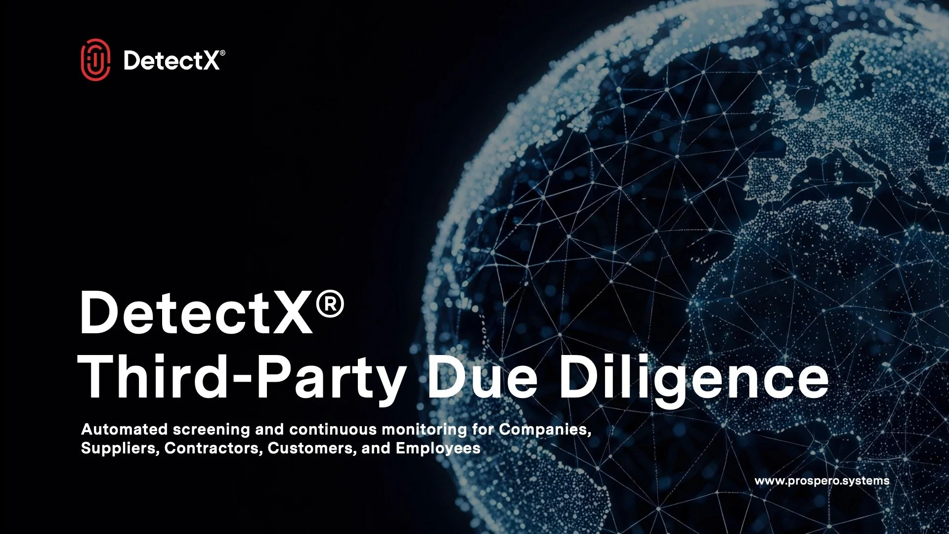DetectX® Third-Party Due Diligence