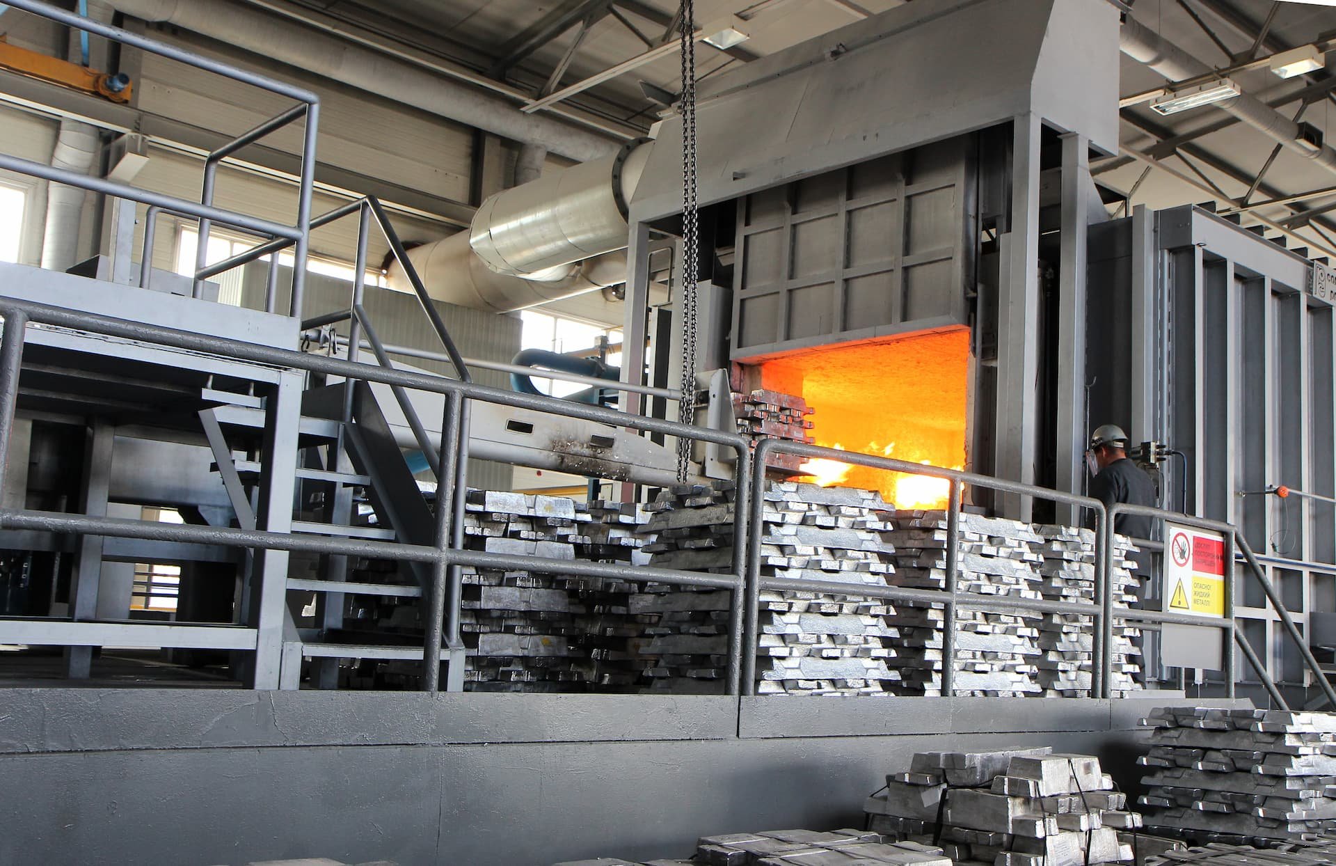 Process optimisation in  aluminium company
