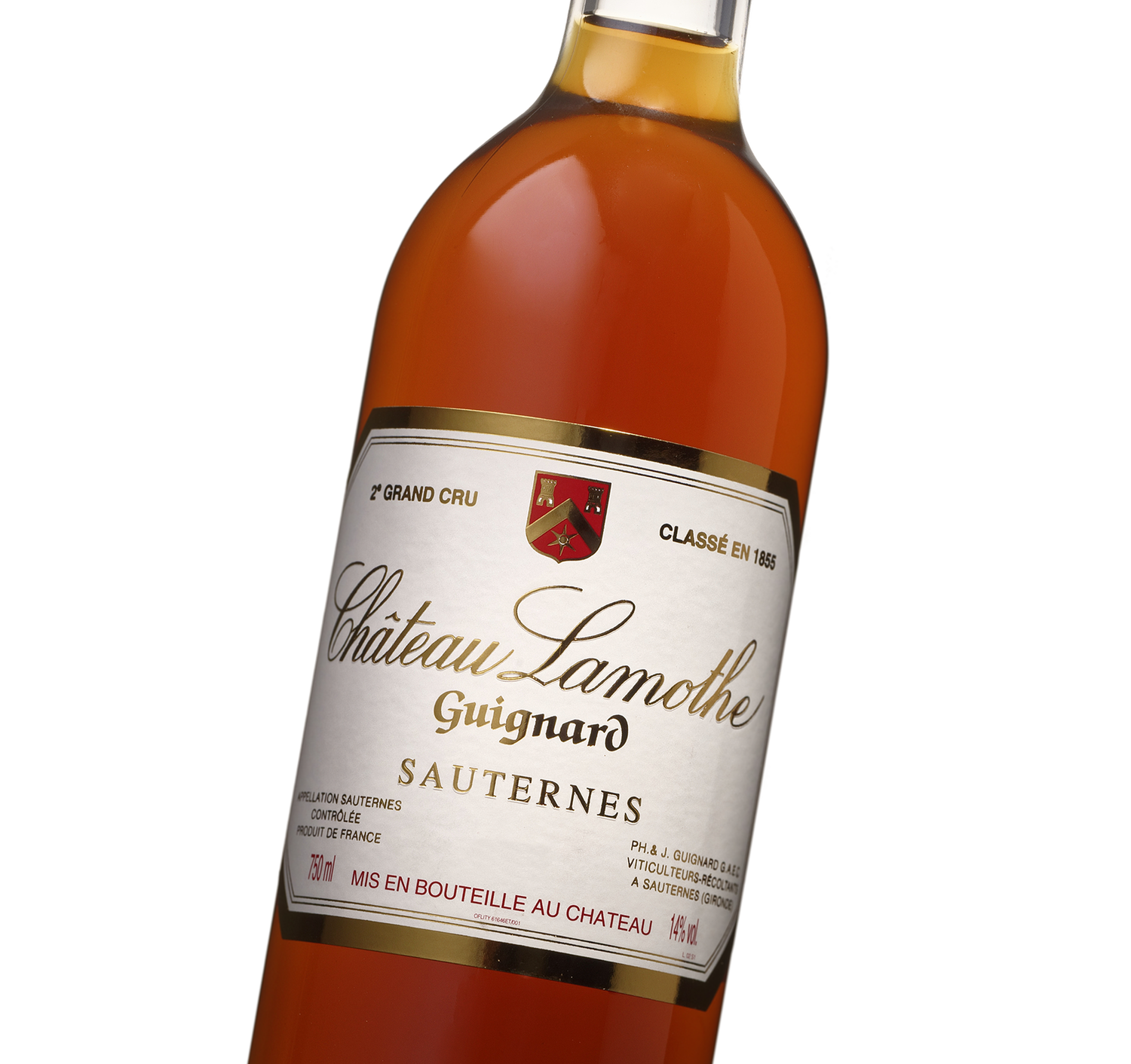 飲料・酒 Château Lamothe Guignard Sauternes 1989