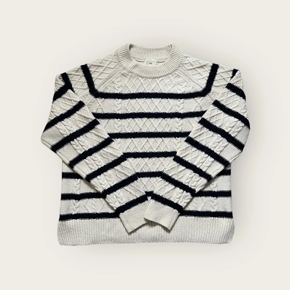 H&M striped jumper - Small (10-12) - VG — A New Lease of Life