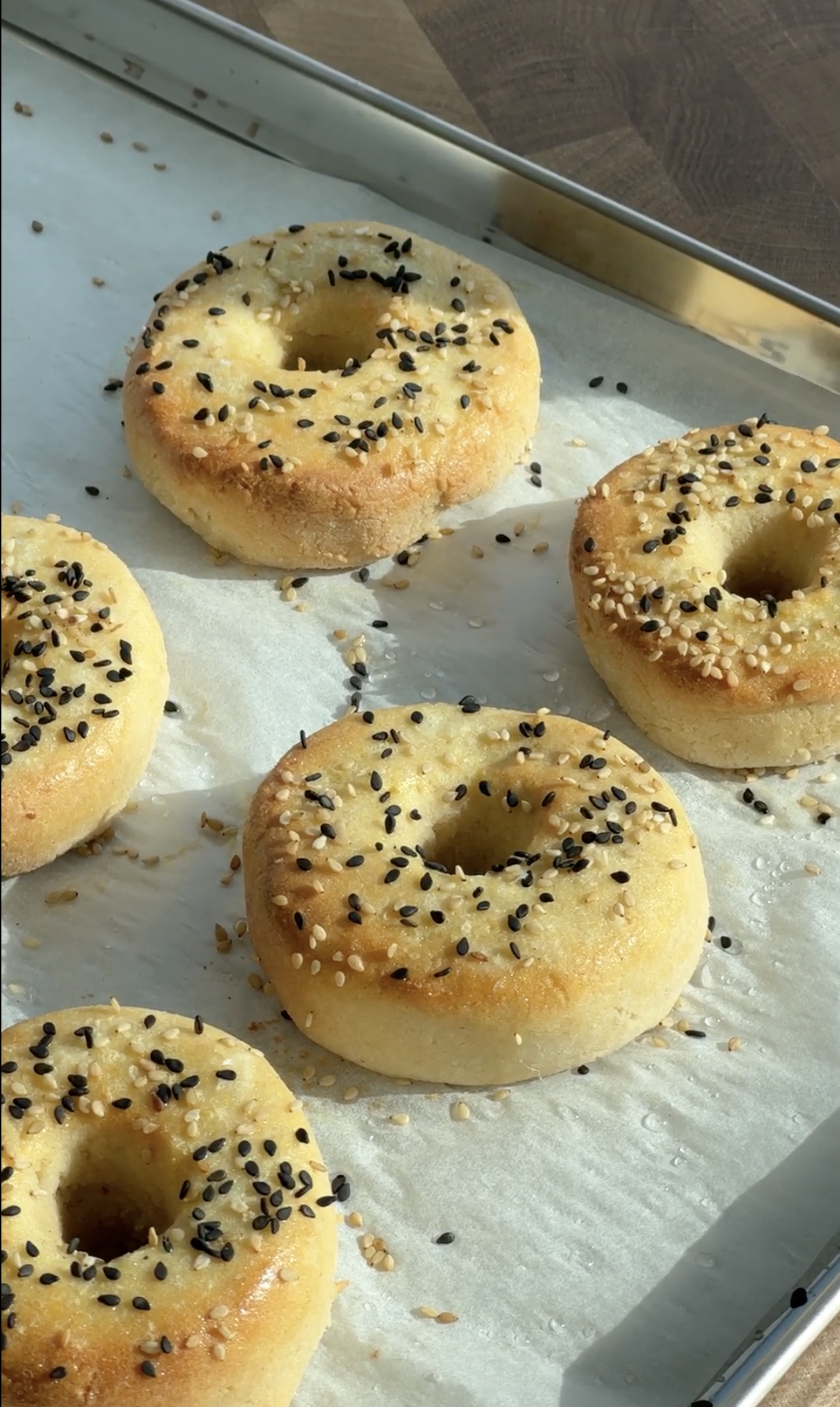 TWO INGREDIENT PROTEIN BAGELS