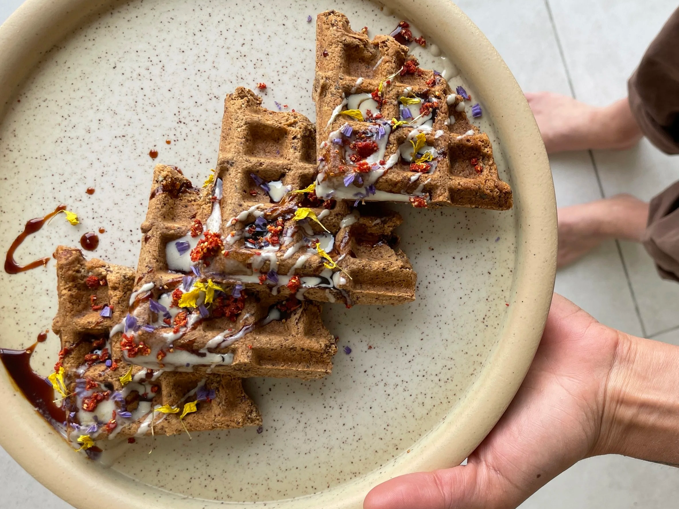 What I’ve Been Eating in Paris + My Chaga Waffle Recipe