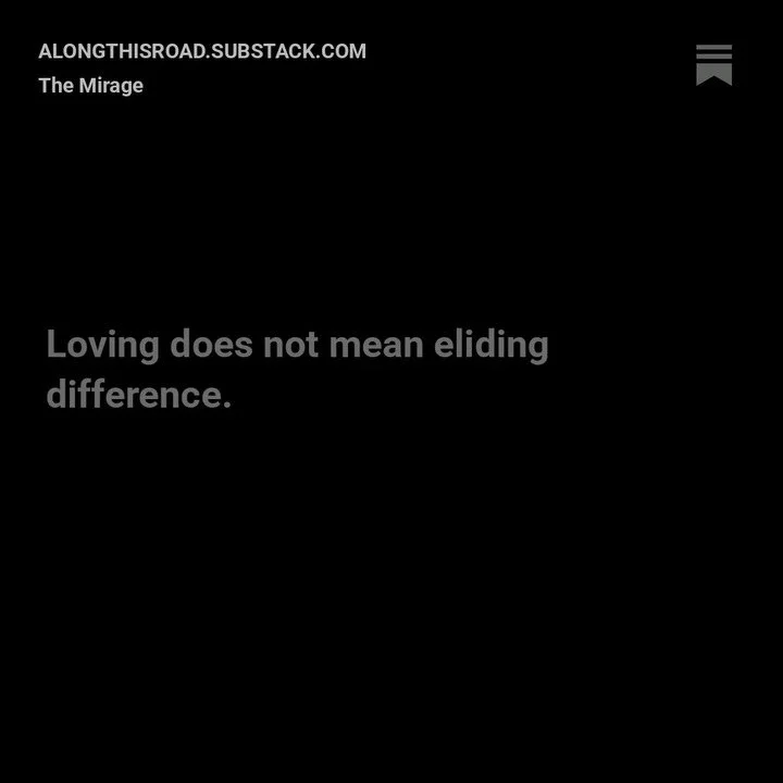 Inspired by President Lincoln and Olympic athletes, today&rsquo;s post unpacks the mirage of otherness in yet another exhortation for us all to Choose Love. Click the link in my bio or https://click.alongthisroad.com/TheMirage
#chooselove #presidents